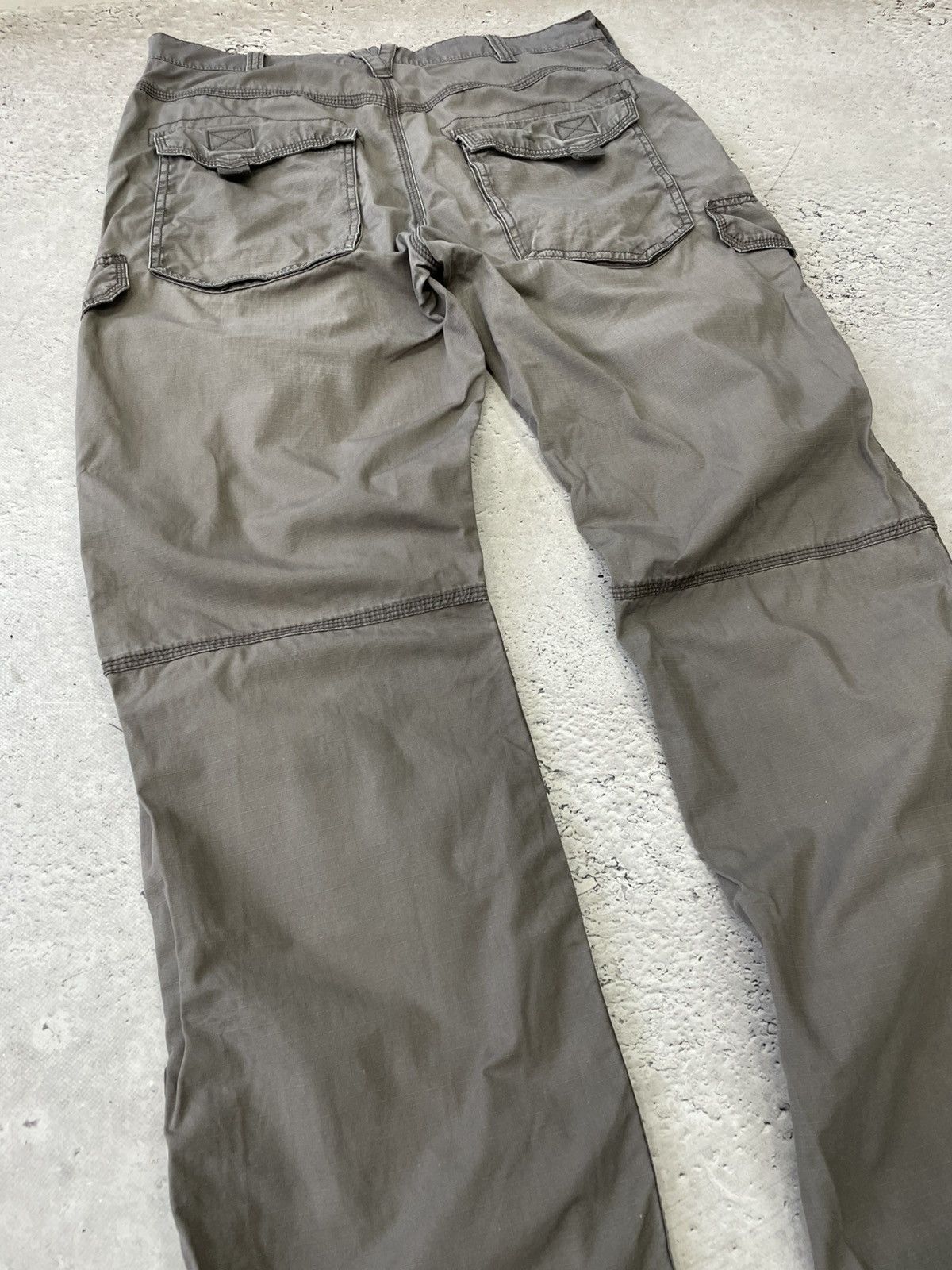 Junya Watanabe Rare sun faded cargo baggy zipper wide cargo y2k pants Size US 34 / EU 50 - 9 Thumbnail