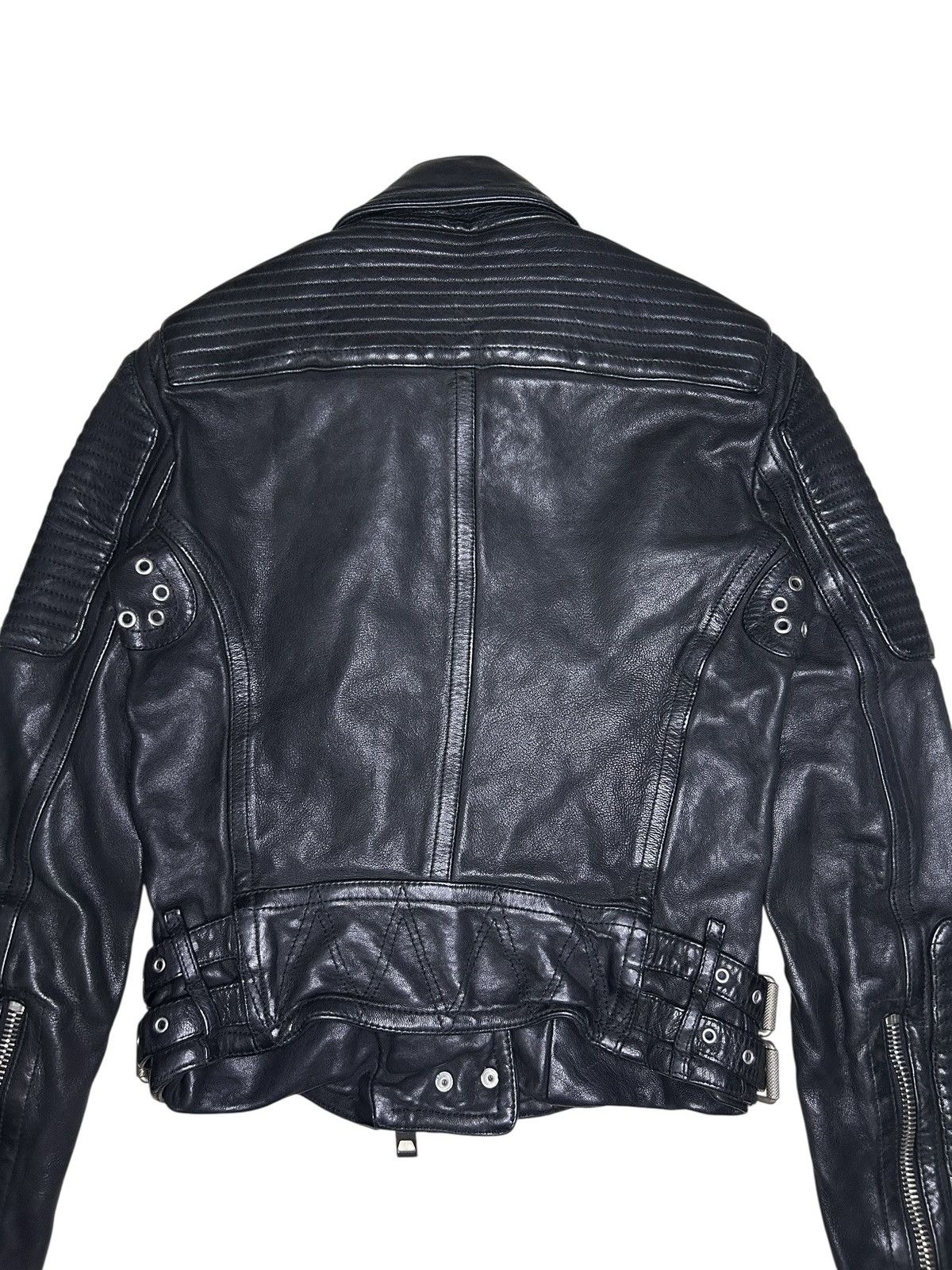 Burberry Prorsum S/S 11 Loseley Moto Jacket Size XS / US 0-2 / IT 36-38 - 13 Thumbnail