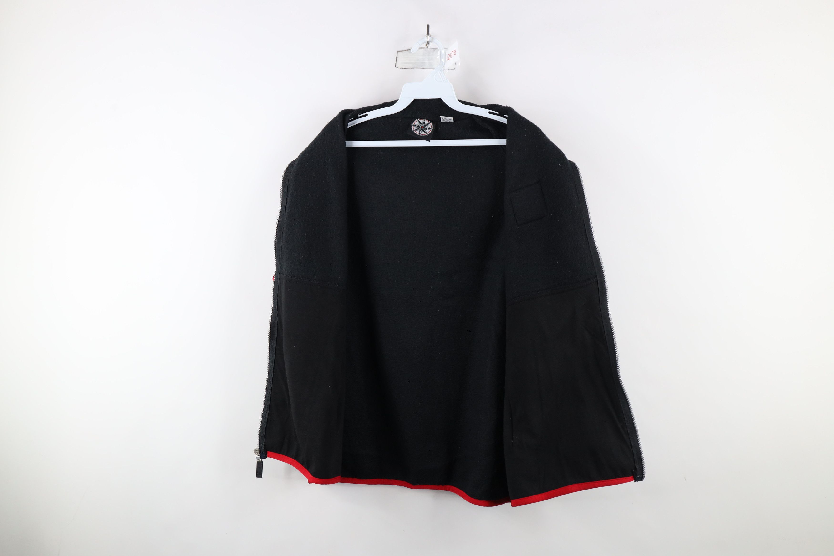 Marlboro × Vintage Vintage 90s Marlboro Full Zip Fleece Vest Jacket Black Size US L / EU 52-54 / 3 - 7 Thumbnail