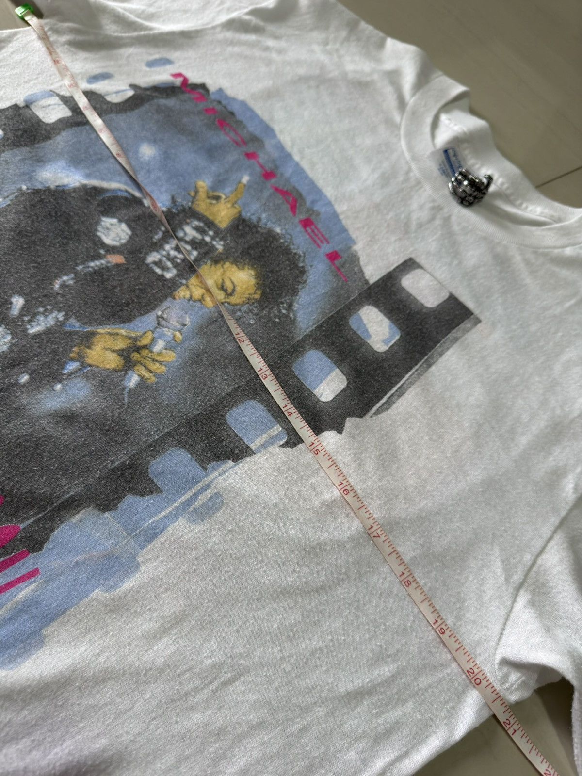 Band Tees 1988 Michael Jackson Bad Tour 88 80s VTG Spring Ford Shirt Size US XL / EU 56 / 4 - 11 Thumbnail