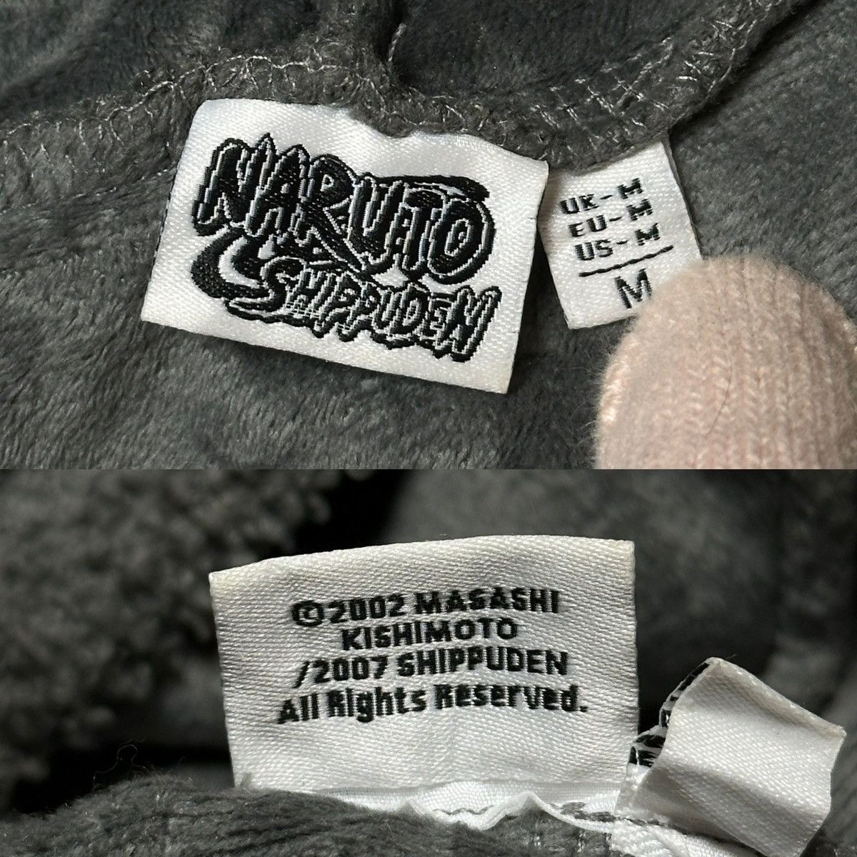 Anime Naruto Uzumaki Shippuden Teddy Hoodie Size US M / EU 48-50 / 2 - 8 Thumbnail