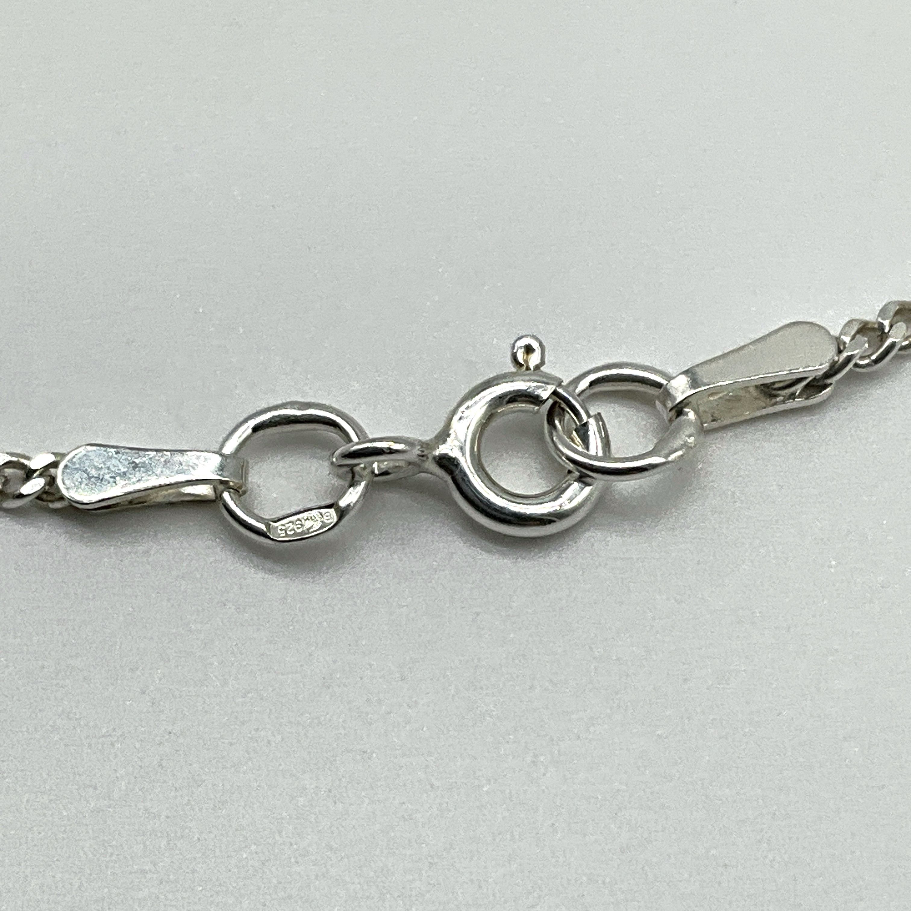 Jewelry Brass knuckles sterling silver necklace pendant Size ONE SIZE - 2 Thumbnail
