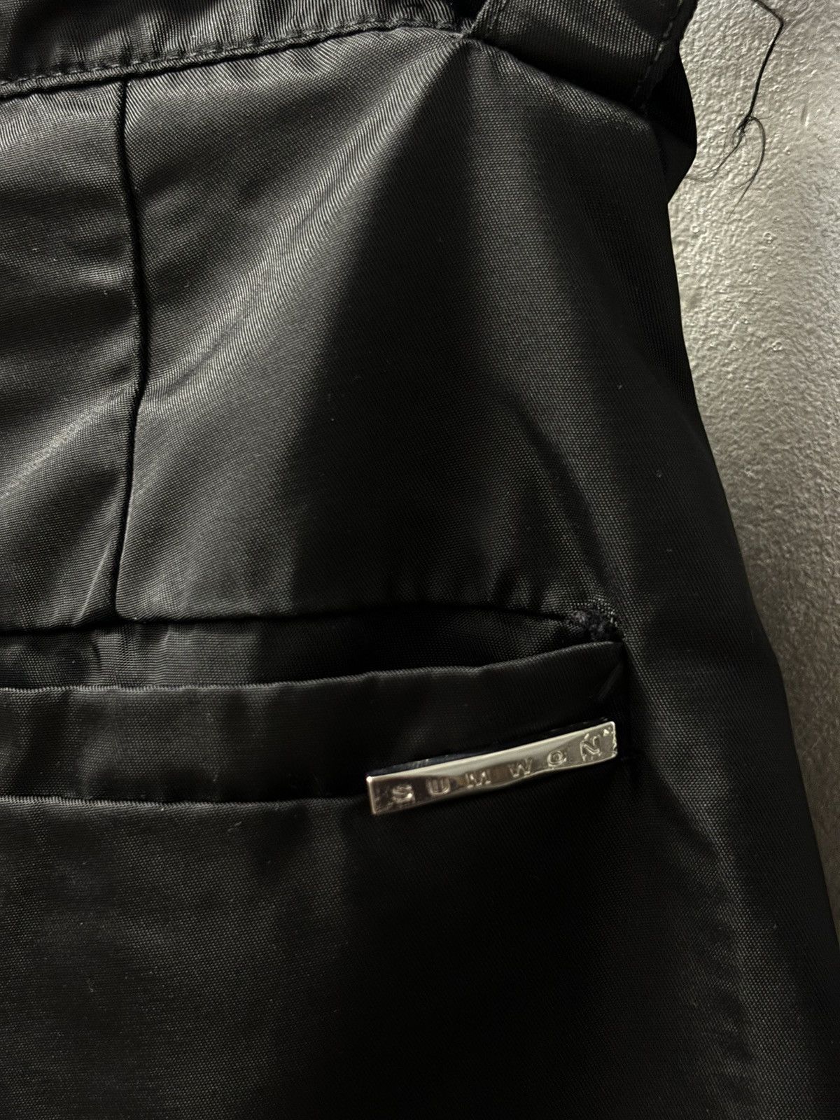 Japanese Brand Black Front Zip Shorts Size US 30 / EU 46 - 4 Thumbnail