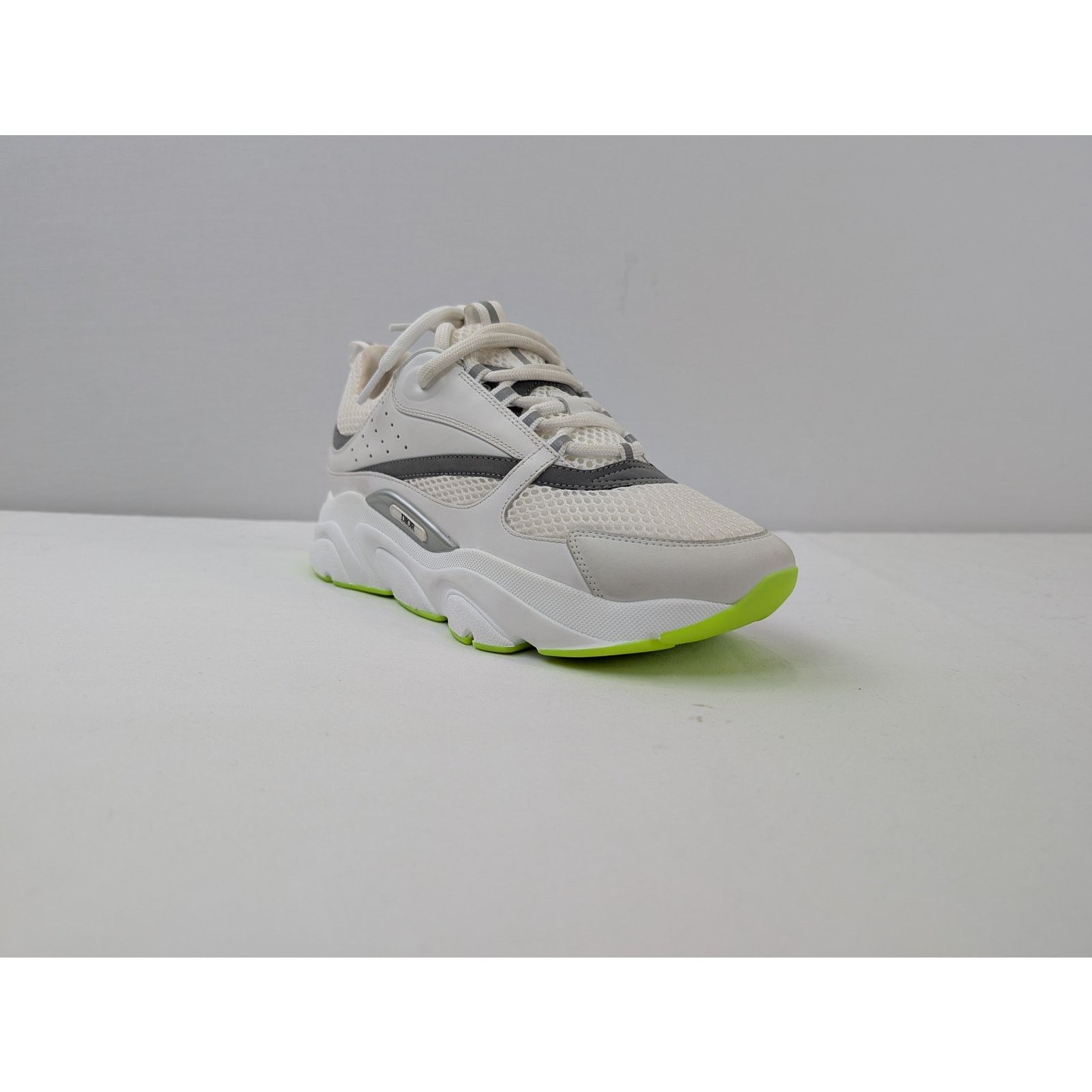 Dior o1rshd1 B22 Sneakers in White Silver Fluo Green Size US 8 / EU 41 - 2 Thumbnail
