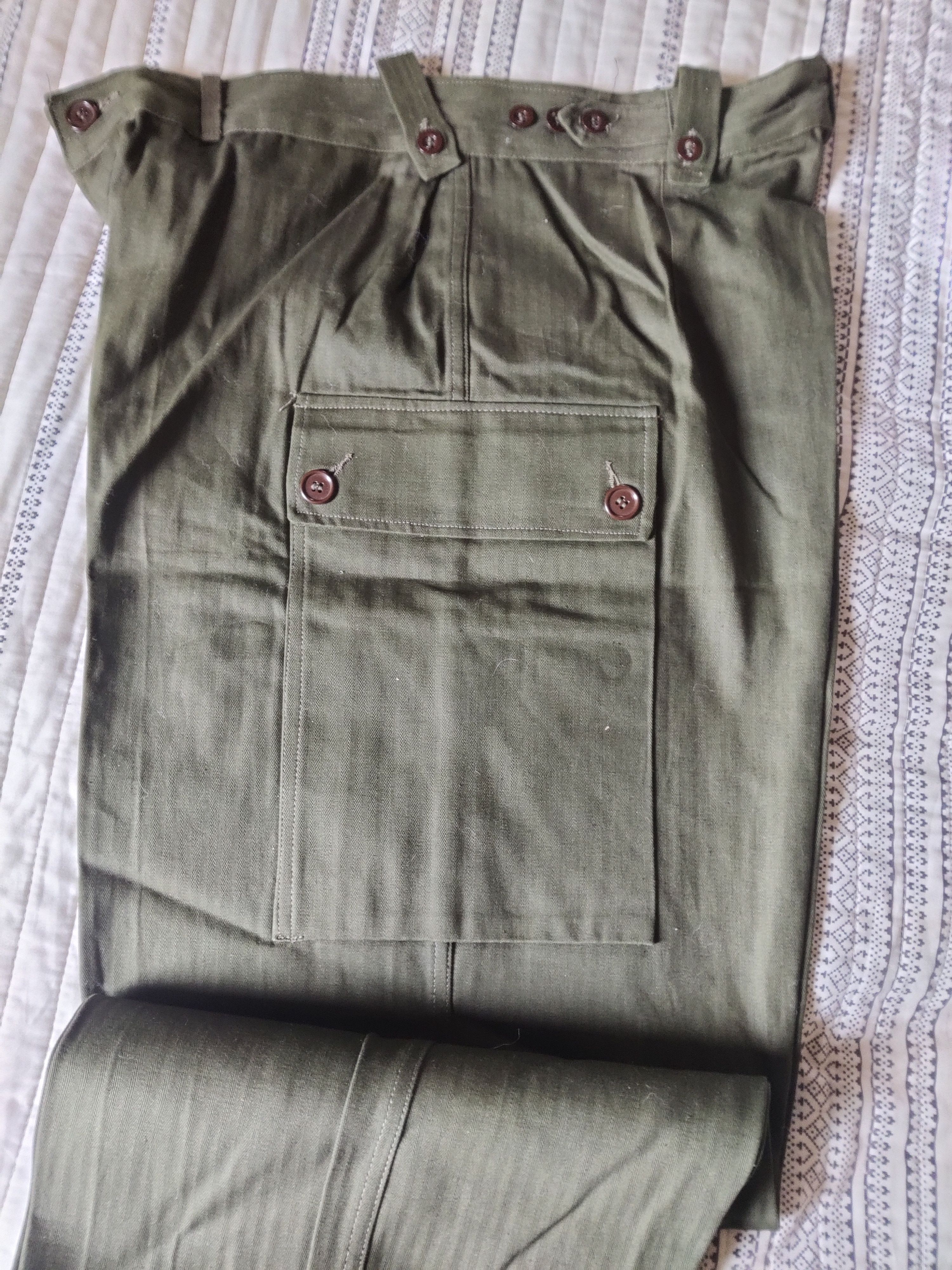 Vintage Vintage Military Army Pants Size US 38 / EU 54 - 4 Thumbnail