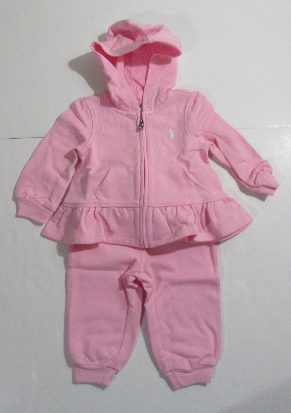 Polo Ralph Lauren Polo Ralph Lauren Baby Girls 2 Pc. Outfit Set Pink 9M Size ONE SIZE - 1 Thumbnail