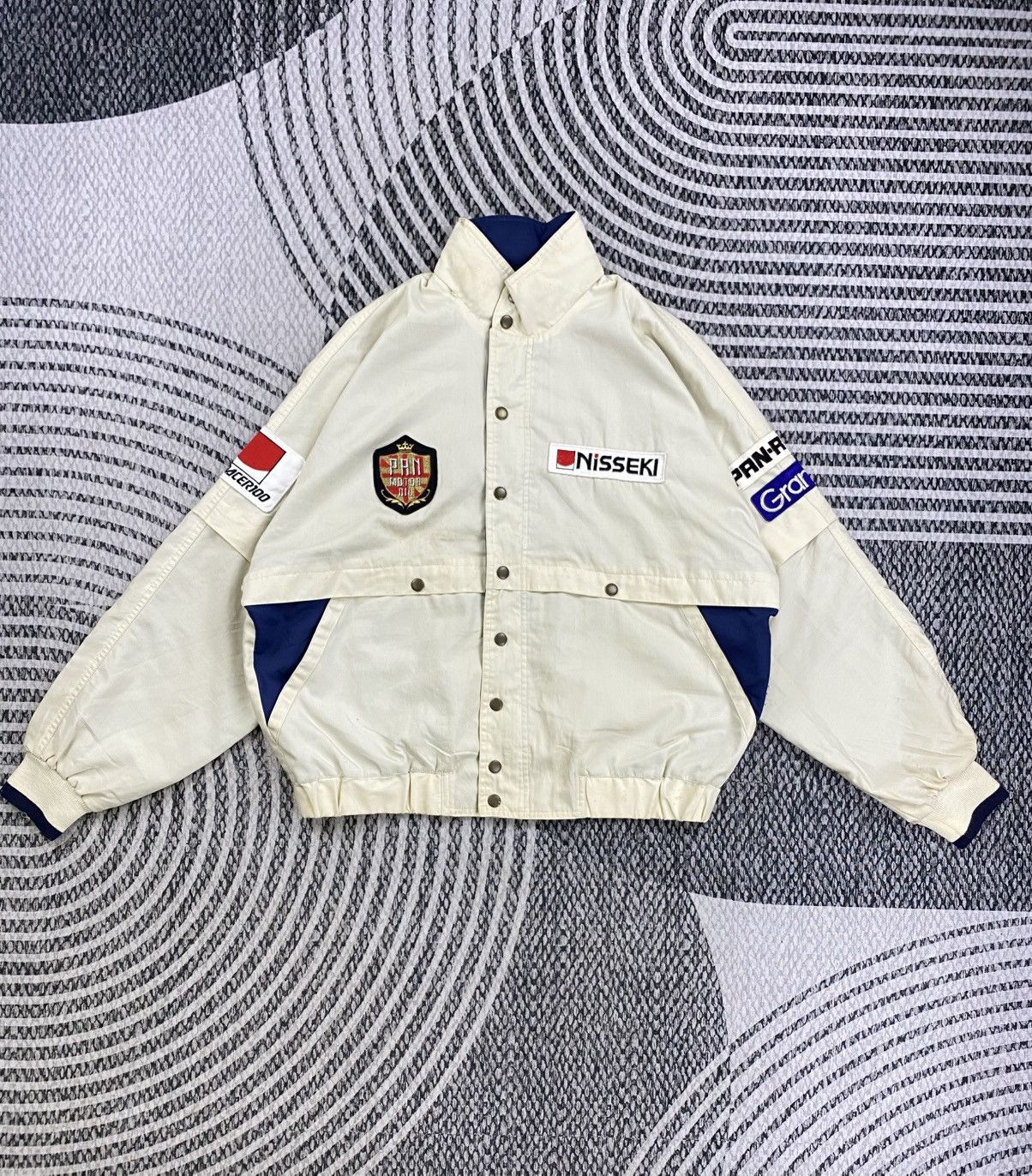 Japanese Brand Vintage Nisseki Nice Racing Team Jacket Size US XL / EU 56 / 4 - 2 Thumbnail