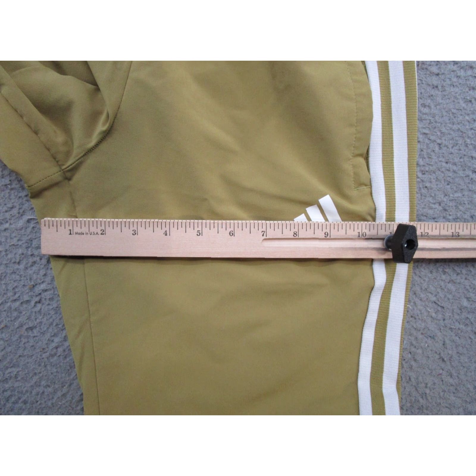 Adidas Adidas Women's Track Pants S 3 Stripe Primegreen Tapered Multicolor Athletic Waist Adjustable Elastic Size 28" / US 6 / IT 42 - 7 Thumbnail