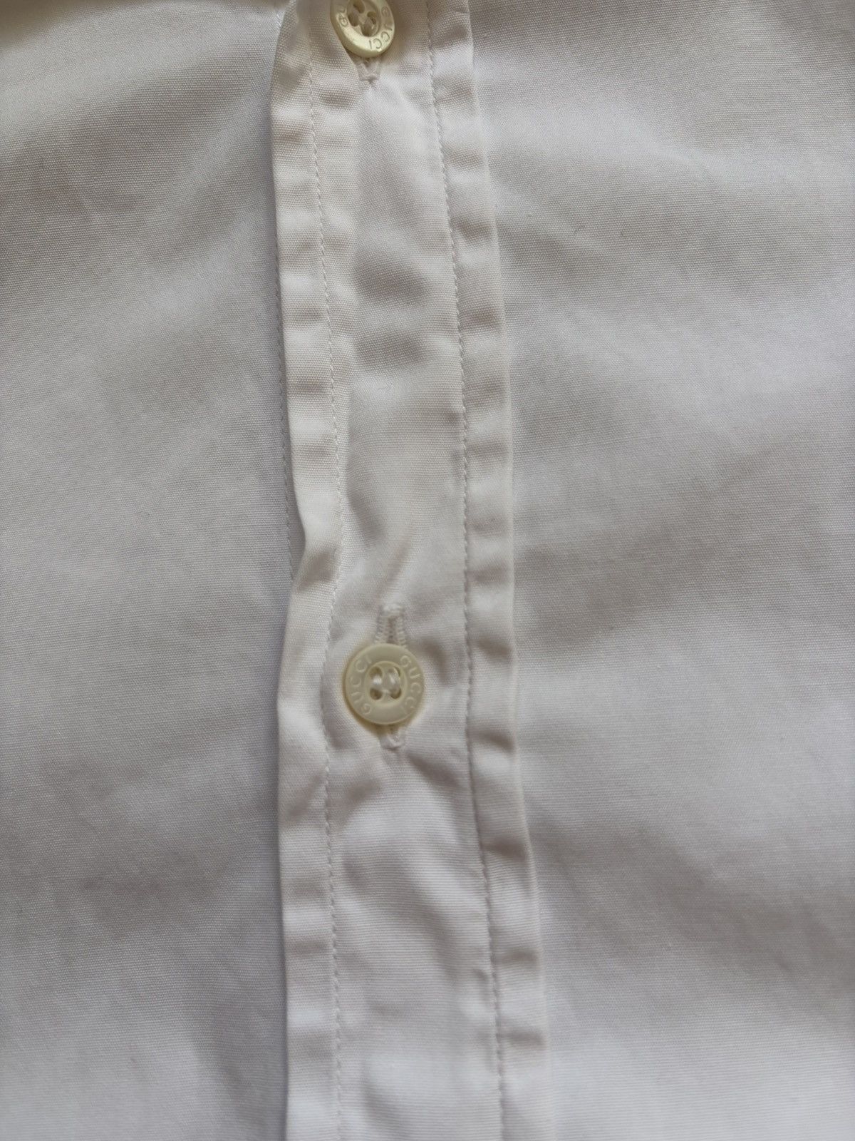 Gucci Gucci Classic White Shirt Size US S / EU 44-46 / 1 - 4 Thumbnail
