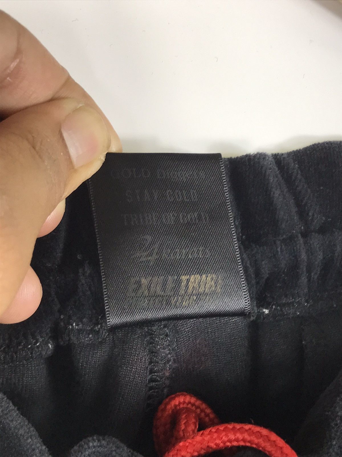 Japanese Brand ⚡️Vintage Y2K 24Karats Exile Tribe Velvet Sweatpants Size US 38 / EU 54 - 9 Thumbnail