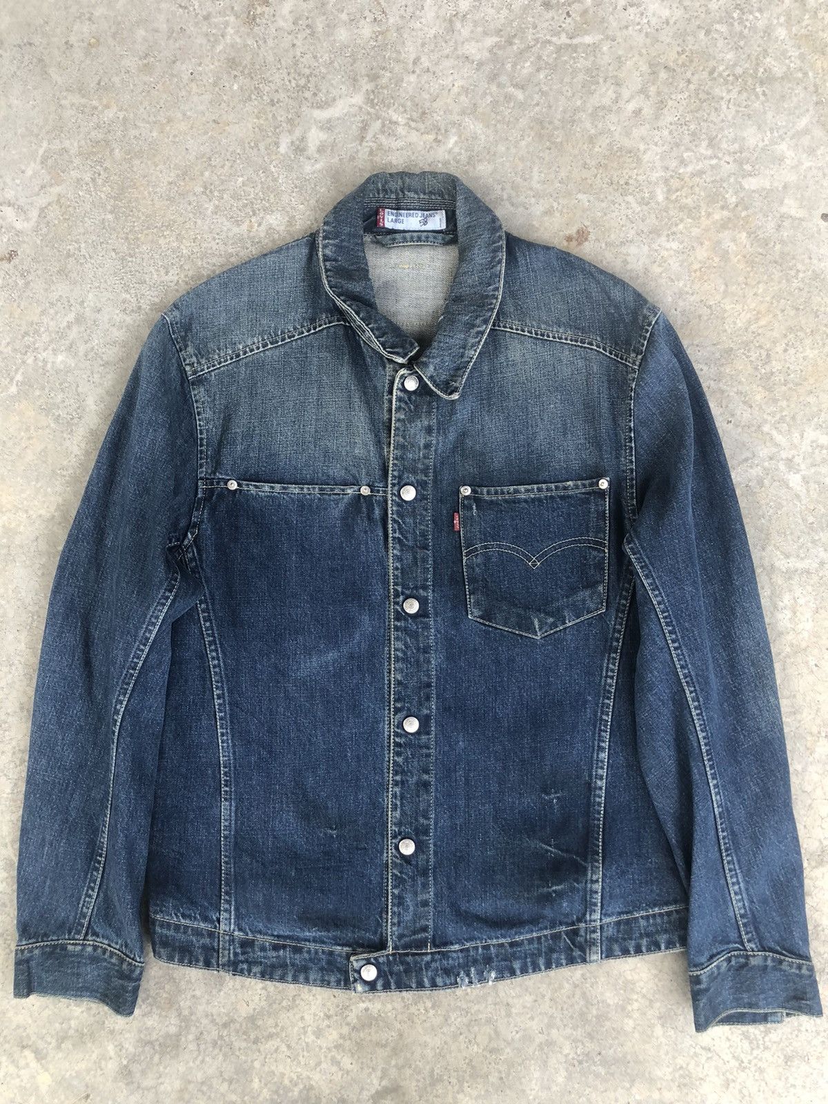 レア 00s Levi´s Engineered Jeans jacket L