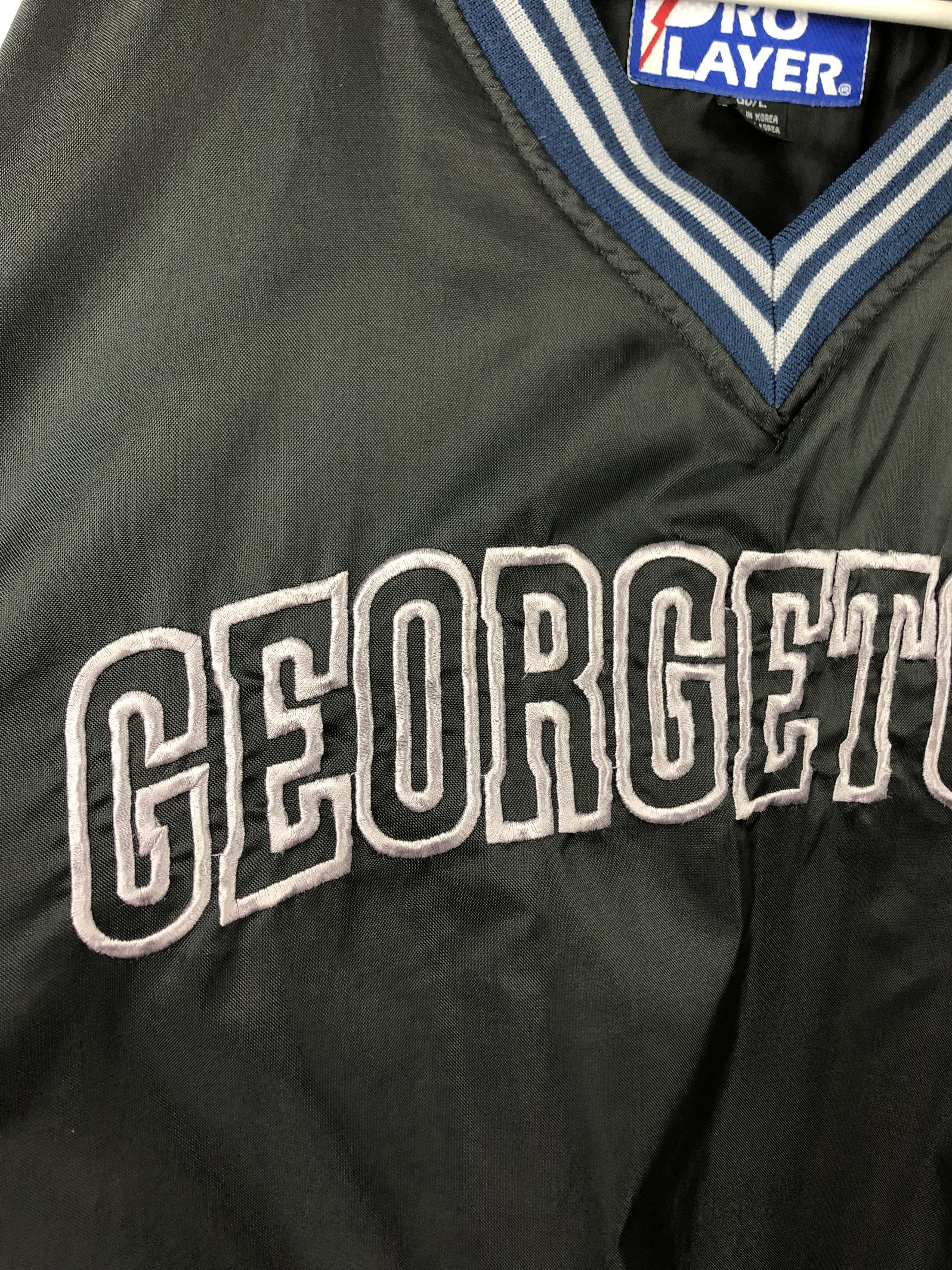 Vintage Vintage 90's Pro Player Georgetown Hoyas Jacket Bomber Rare Size US L / EU 52-54 / 3 - 6 Thumbnail