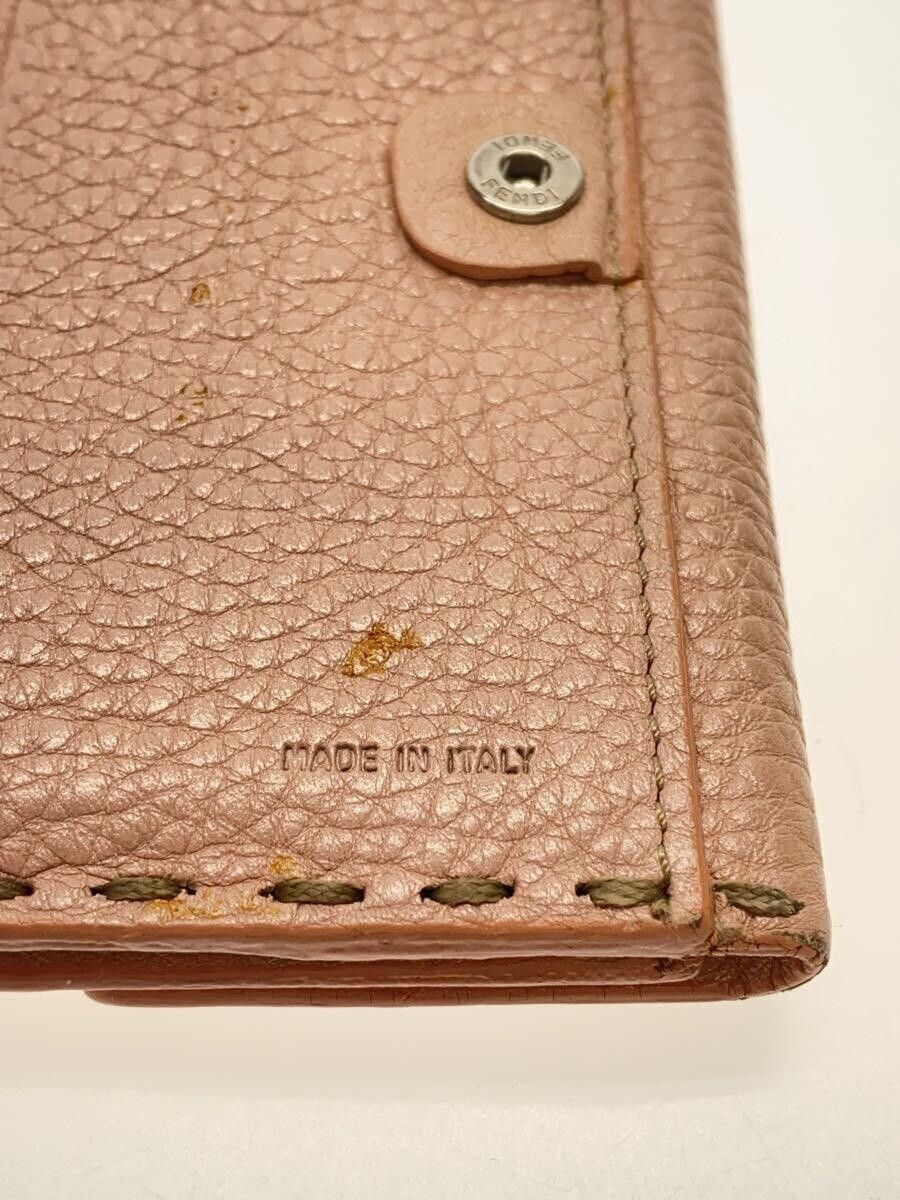 Fendi Fendi Leather Bi-Fold Wallet Beige Size ONE SIZE - 8 Thumbnail