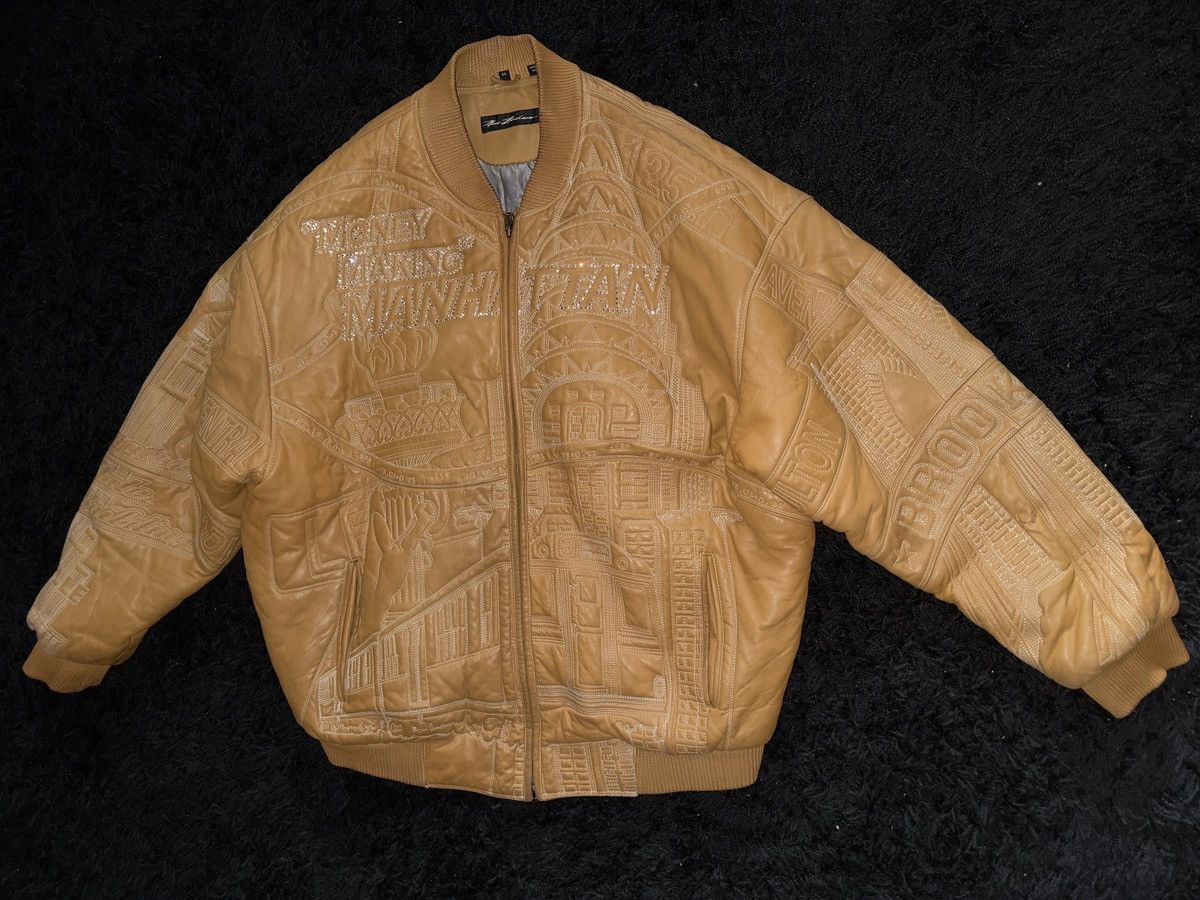 Pelle Pelle Pelle Pelle leather NYC boro swarovski carti one sz fits all Size US XXL / EU 58 / 5 - 4 Thumbnail