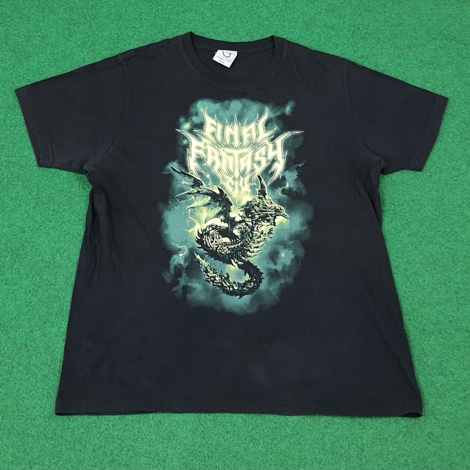 Vintage Final Fantasy XIV 2018 Fan Fest Merc Tshirt C276N26
