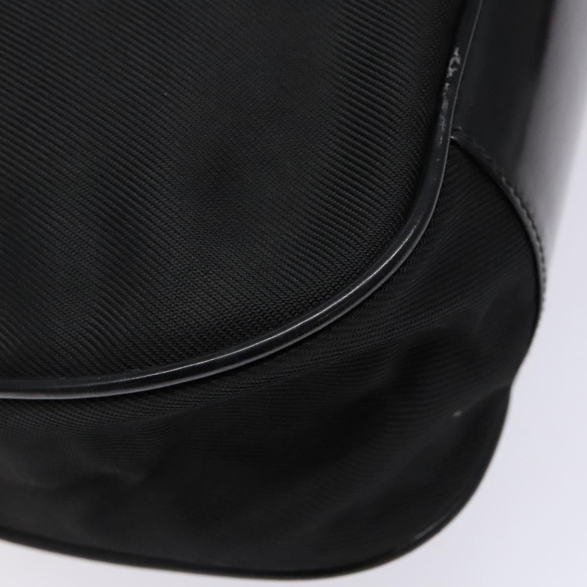 Gucci GUCCI Bamboo Shoulder Bag Nylon Black Silver 001 1553 001 Size ONE SIZE - 13 Thumbnail