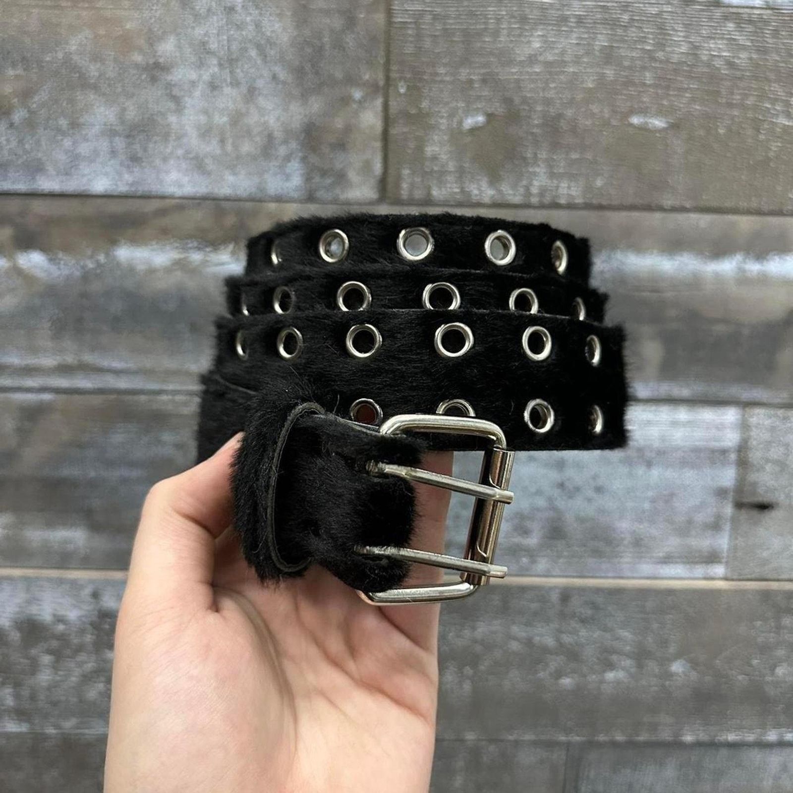 Other Black fur belt WMNS2 Size ONE SIZE - 1 Thumbnail