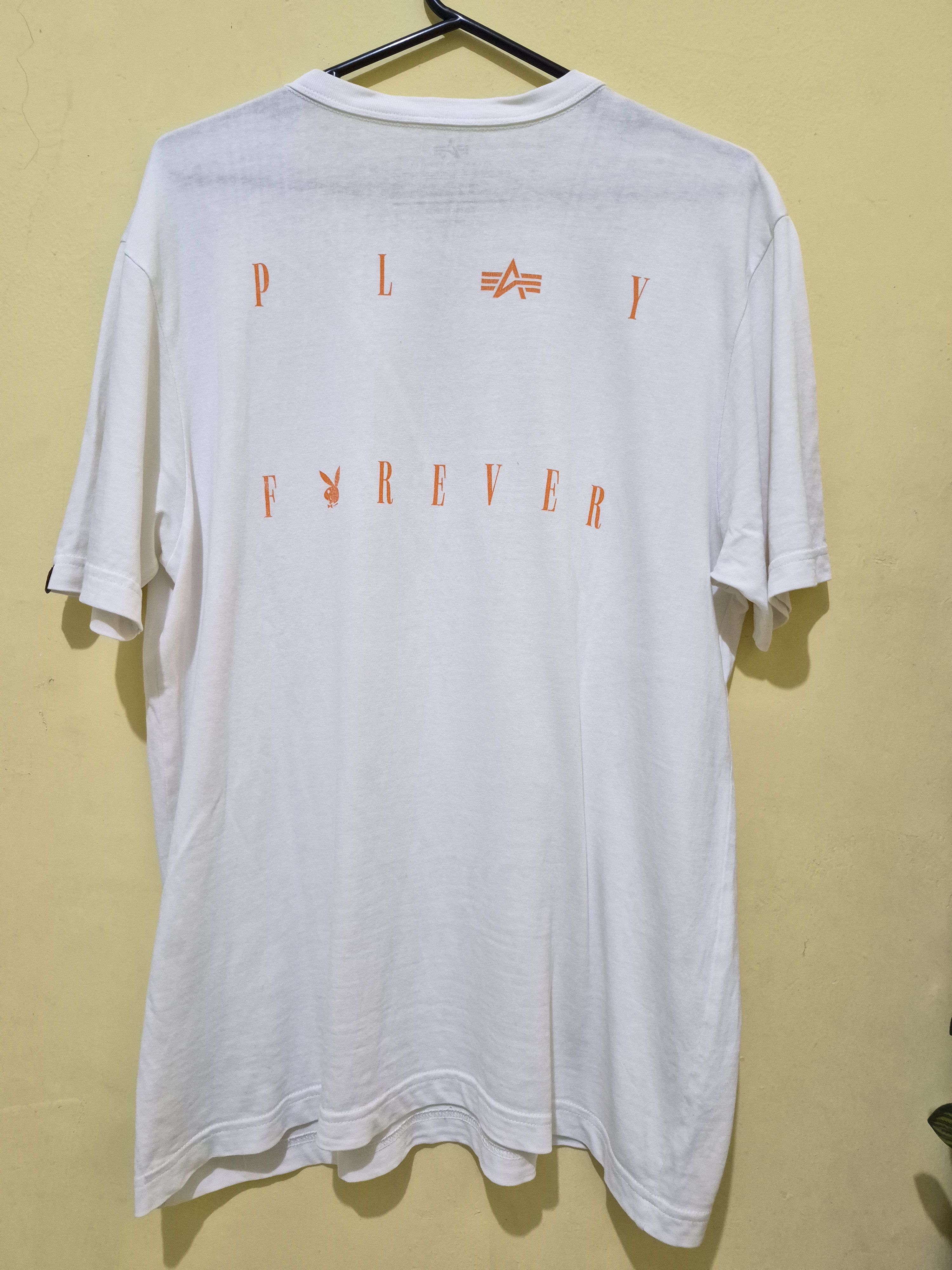 Alpha Industries ALPHA INDUSTRIES x PLAYBOY TEE Size US XL / EU 56 / 4 - 8 Thumbnail