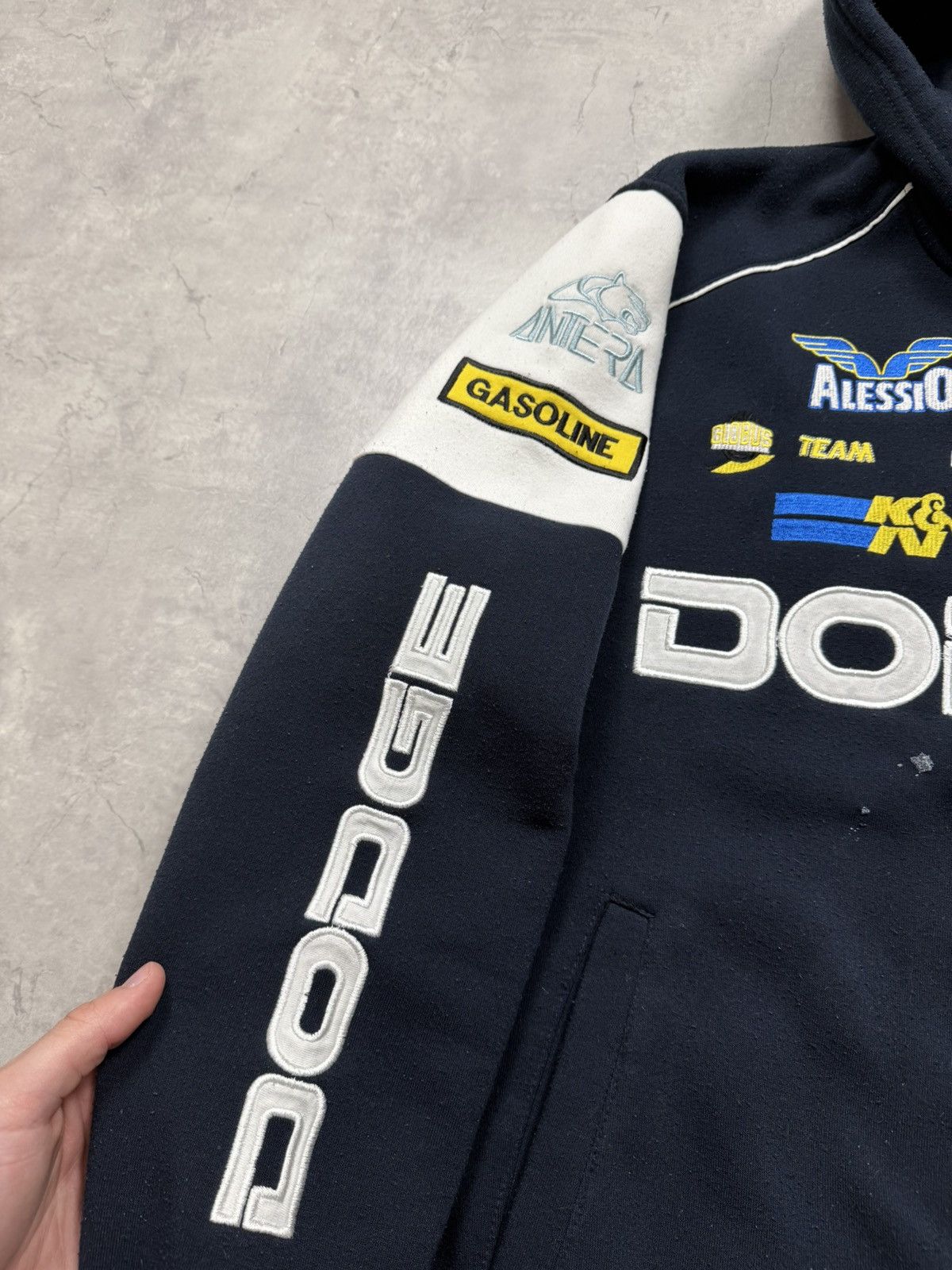 Vintage Dodge Vintage Racing Zip Hoodie Size US XL / EU 56 / 4 - 6 Thumbnail