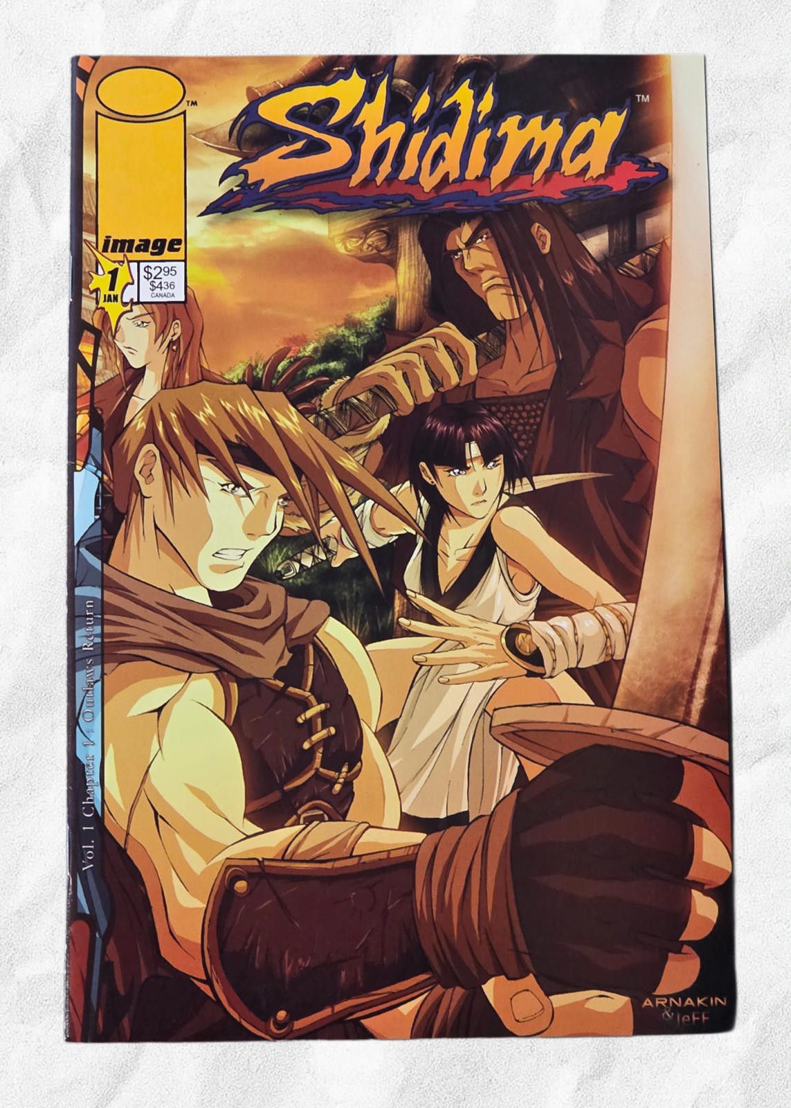 Other Shidima Comic #1 First Issue Dreamwave 2001 (C) Size ONE SIZE - 1 Thumbnail