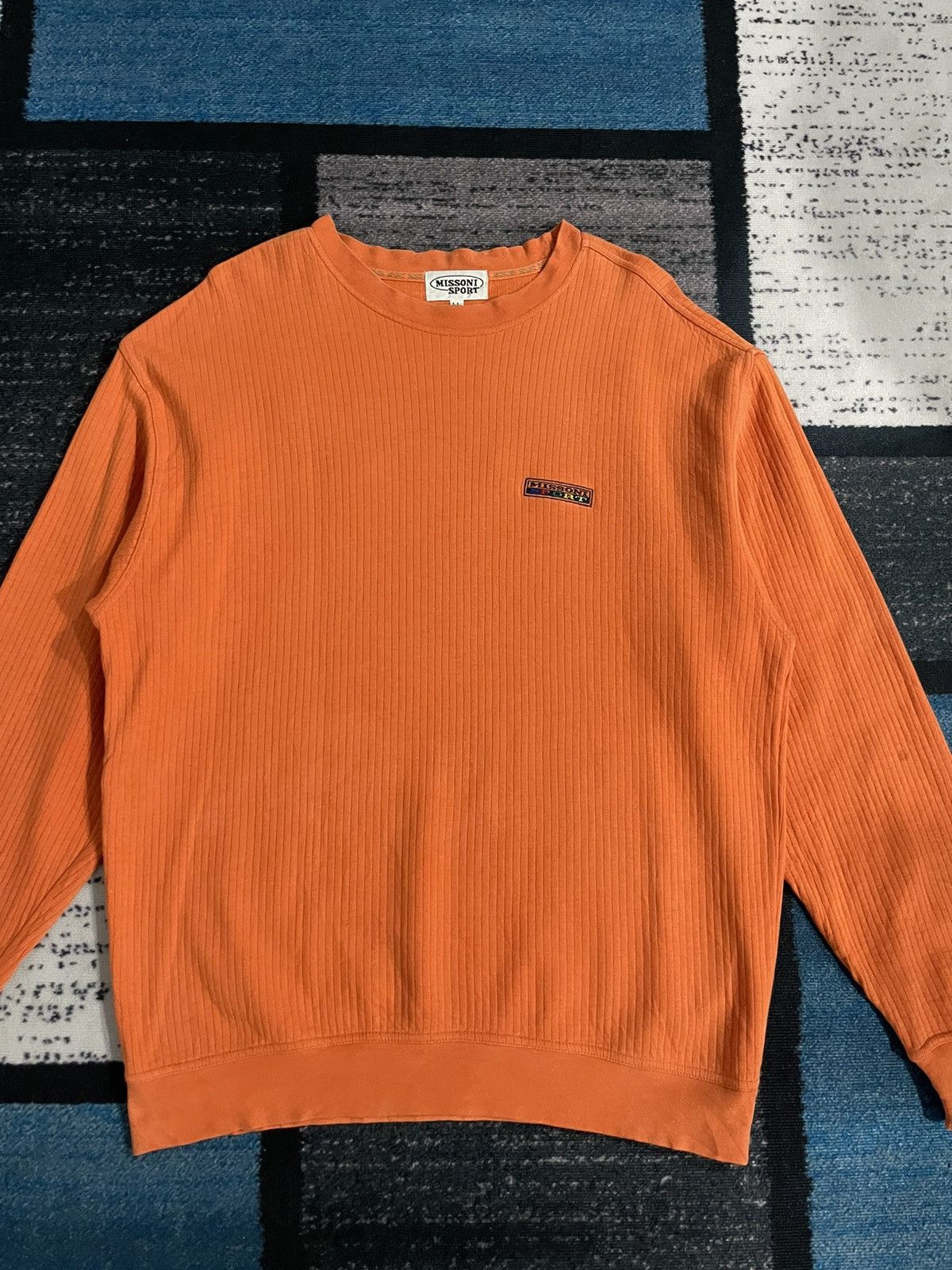Missoni × Vintage Vintage Missoni Embroidery Logo Sweatshirt Size US XL / EU 56 / 4 - 5 Thumbnail