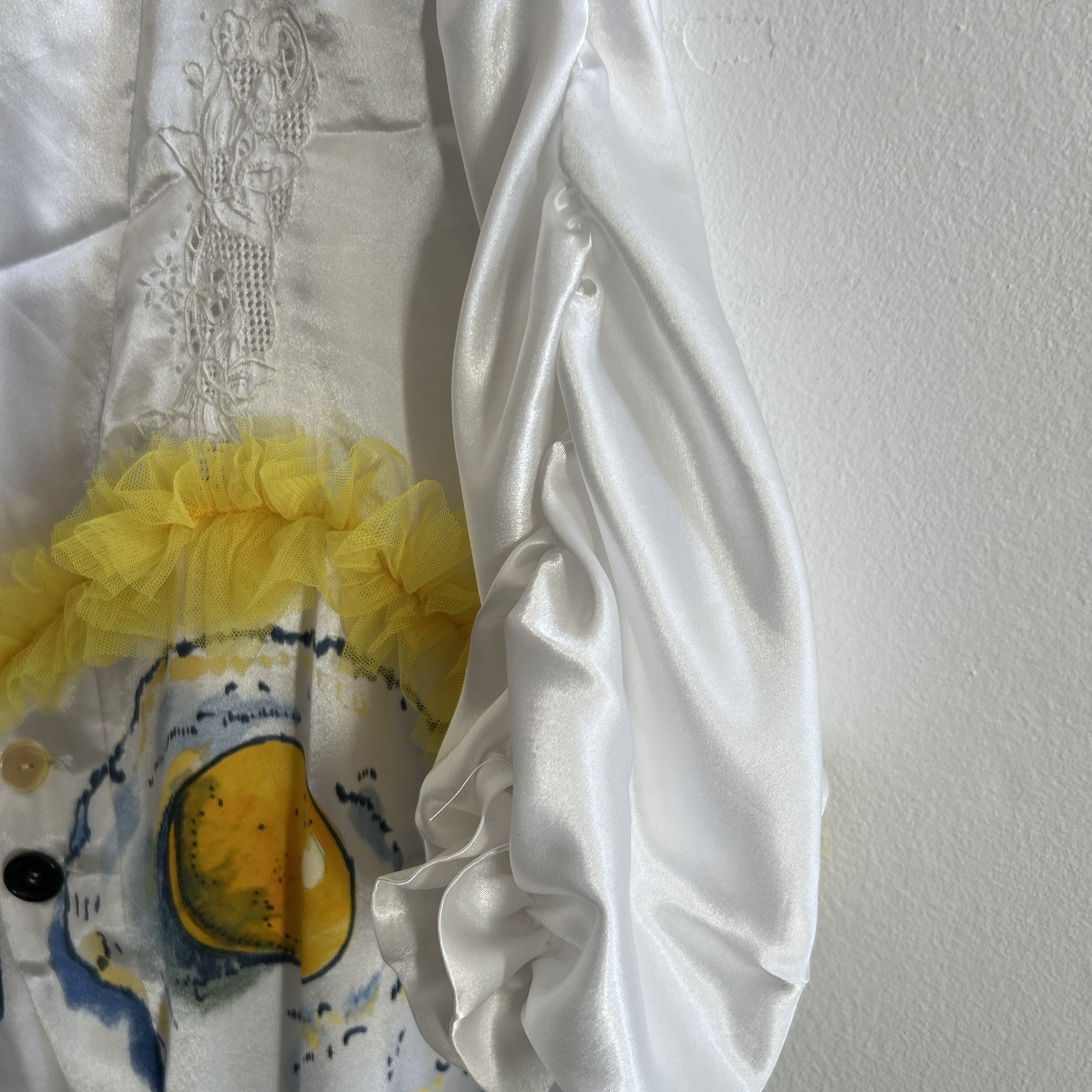 Custommade Vintage Reworked Sleep Fried Eggs Shirt Size XS / US 0-2 / IT 36-38 - 13 Thumbnail