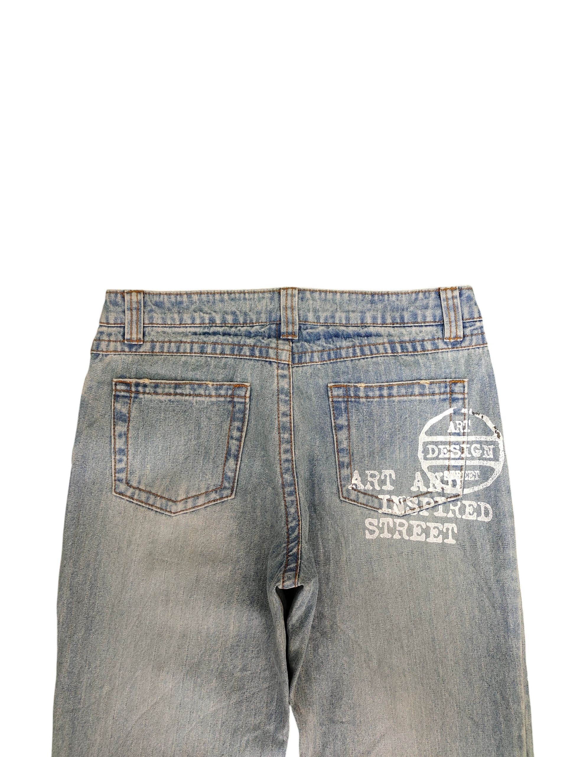 Number (N)ine × Undercover Japanese Brand Explanation World Clawmark Distress Jeans Size US 30 / EU 46 - 9 Thumbnail