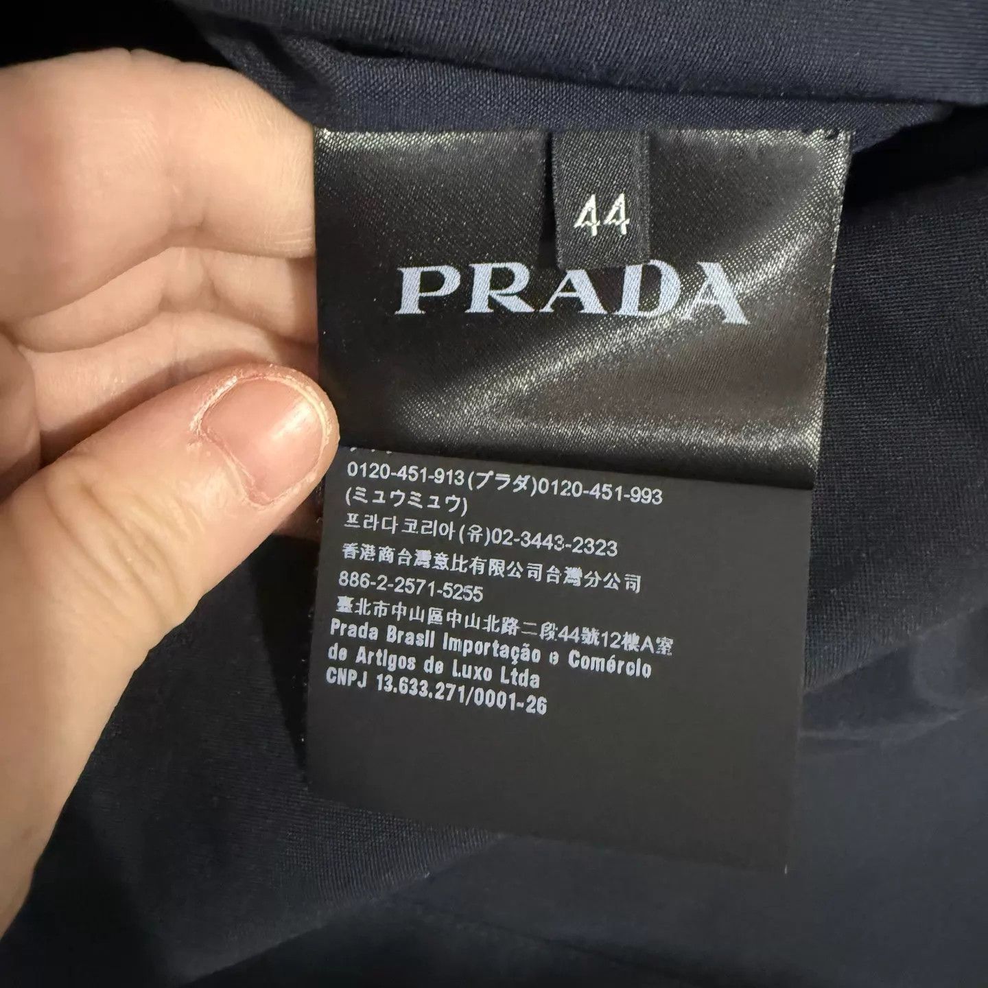 Prada Prada Navy Trench Coat 44 Unused Size US S / EU 44-46 / 1 - 4 Thumbnail