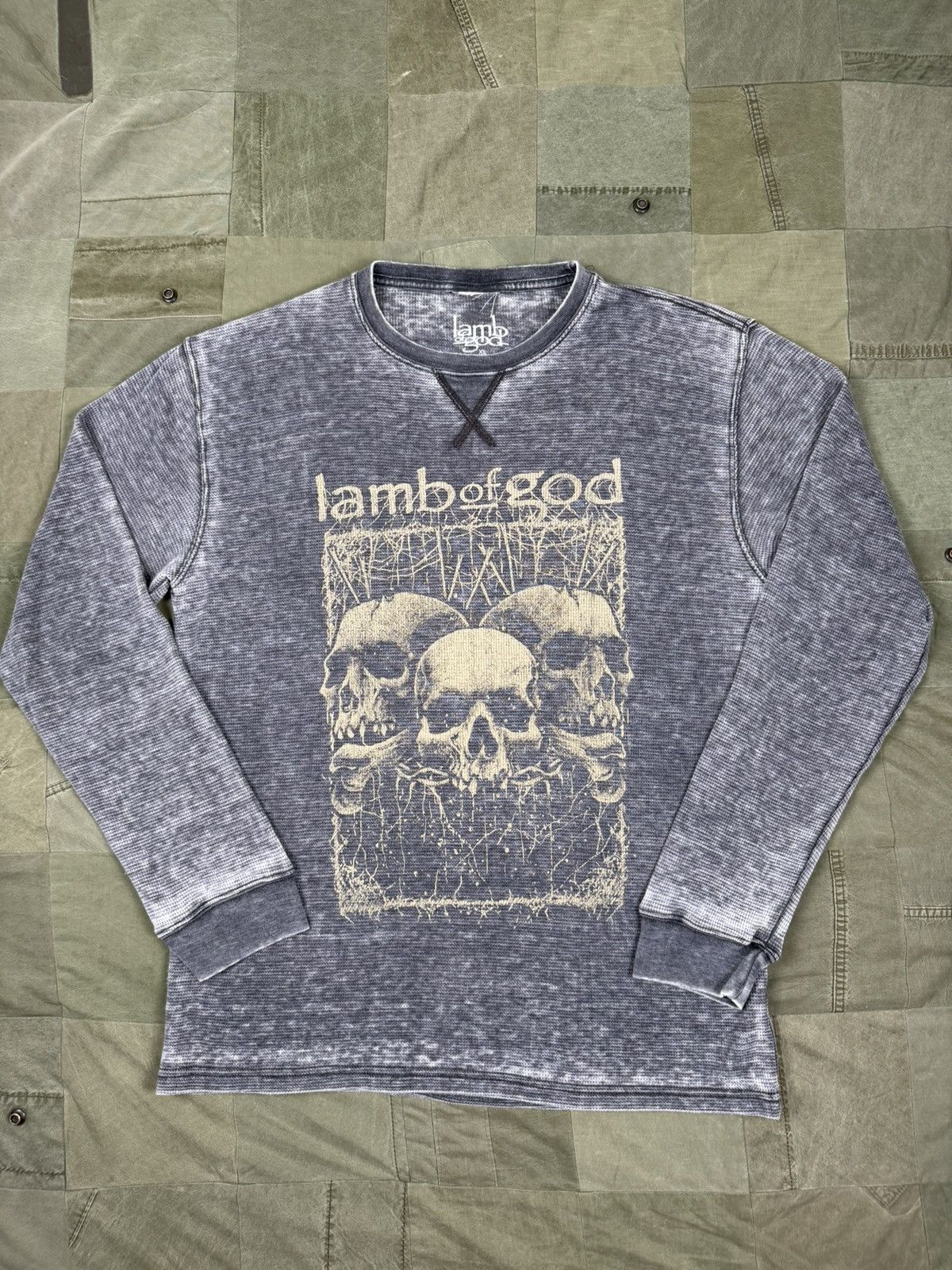 Band Tees Lamb of God Thermal Shirt Size US XL / EU 56 / 4 - 1 Thumbnail