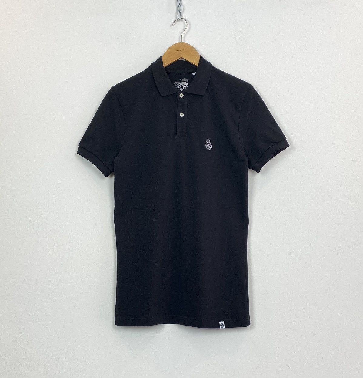 Pretty Green Pretty Green Short Sleeve Polo Shirt Men’s Size XS Black Top Size US XS / EU 42 / 0 - 1 Thumbnail