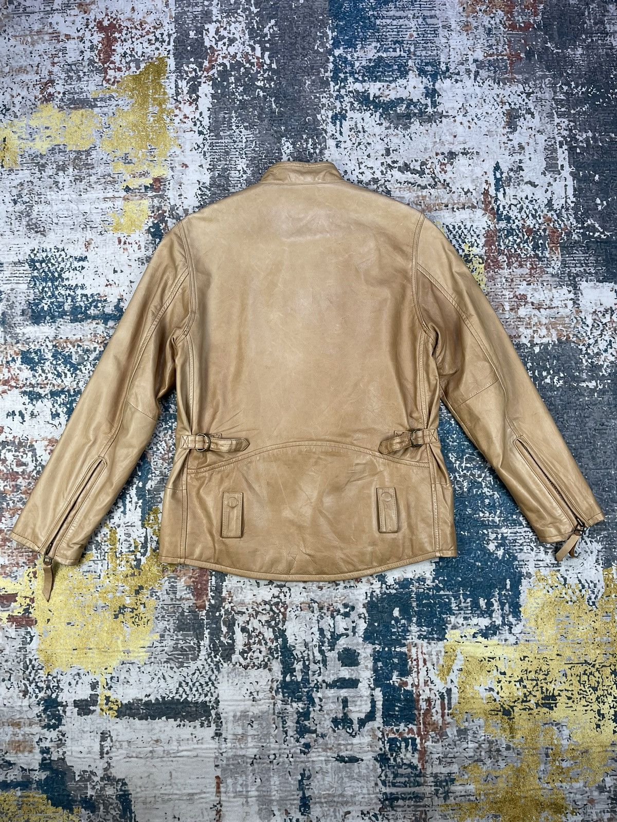 Genuine Leather Crow’s Nest Assymetric Rider Leather Jackets Size US M / EU 48-50 / 2 - 2 Thumbnail