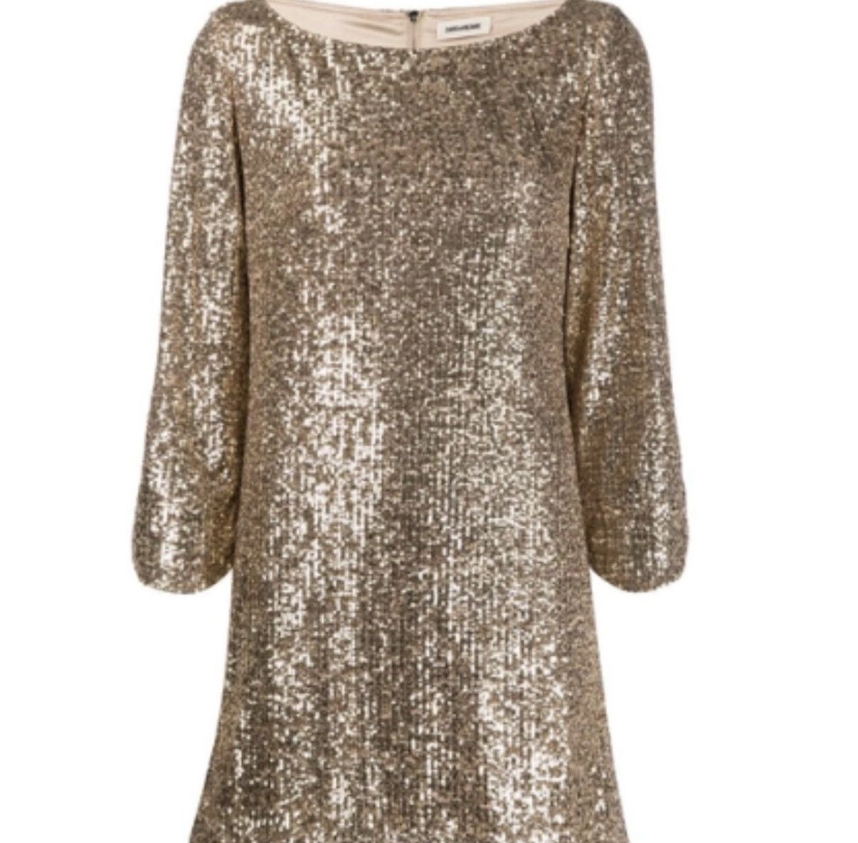 Zadig & Voltaire Zadig and Voltaire God Sequin Mini Dress Size M / US 6-8 / IT 42-44 - 1 Thumbnail