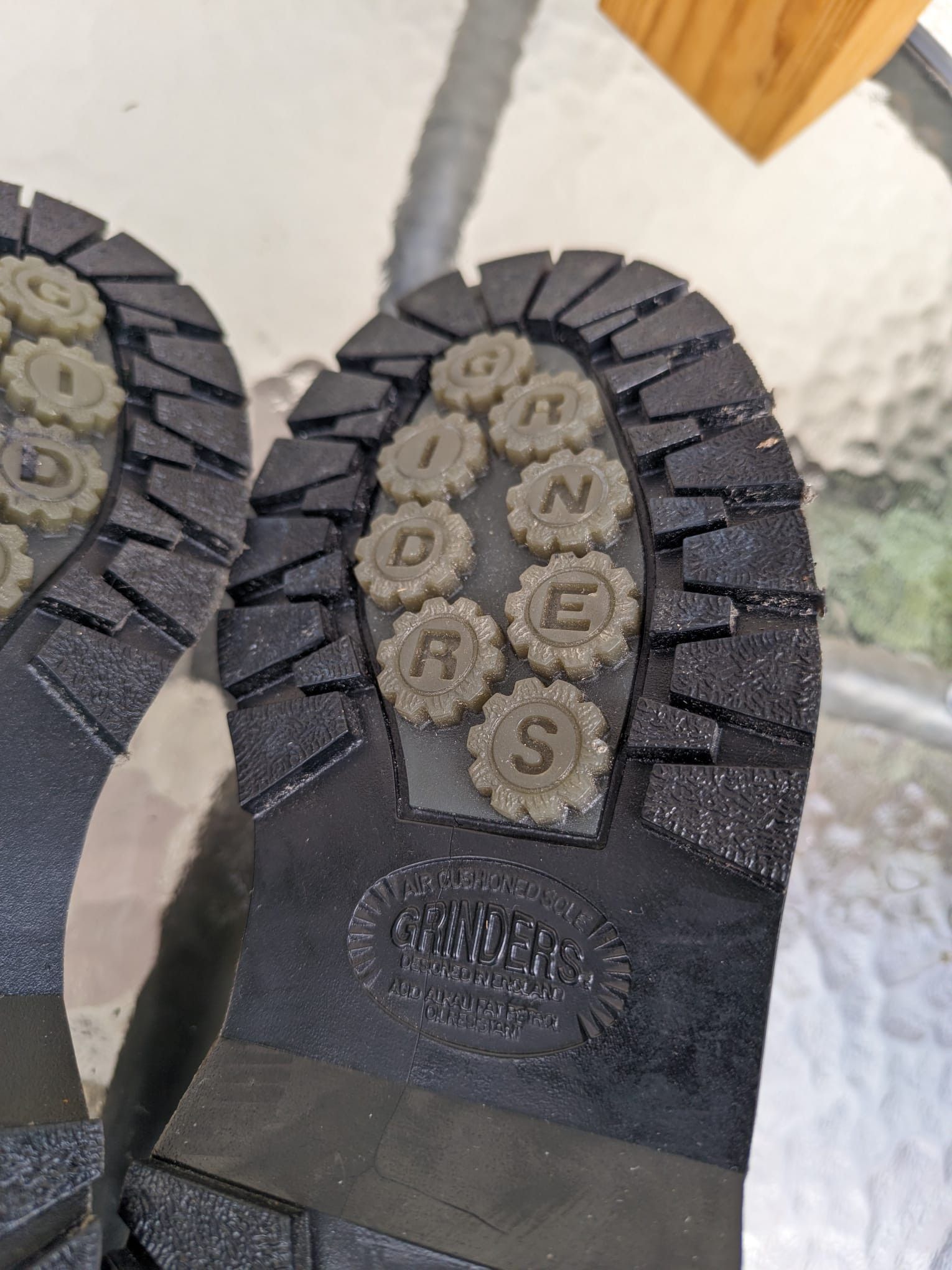 Hysteric Glamour × Seditionaries metal front heavy punk rock vintage leather chunky shoes Size US 6.5 / EU 39-40 - 10 Thumbnail