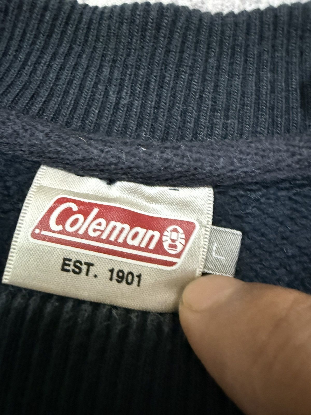 Coleman Vintage Y2k Coleman Biglogo Crewneck Sweatshirt Size US L / EU 52-54 / 3 - 8 Thumbnail