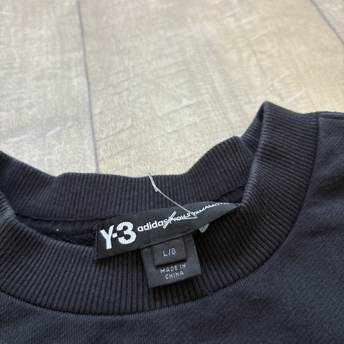 Y-3 Adidas Y-3 Yohji Yamamoto crew neck sweatshirt size L Men's Size US L / EU 52-54 / 3 - 5 Thumbnail