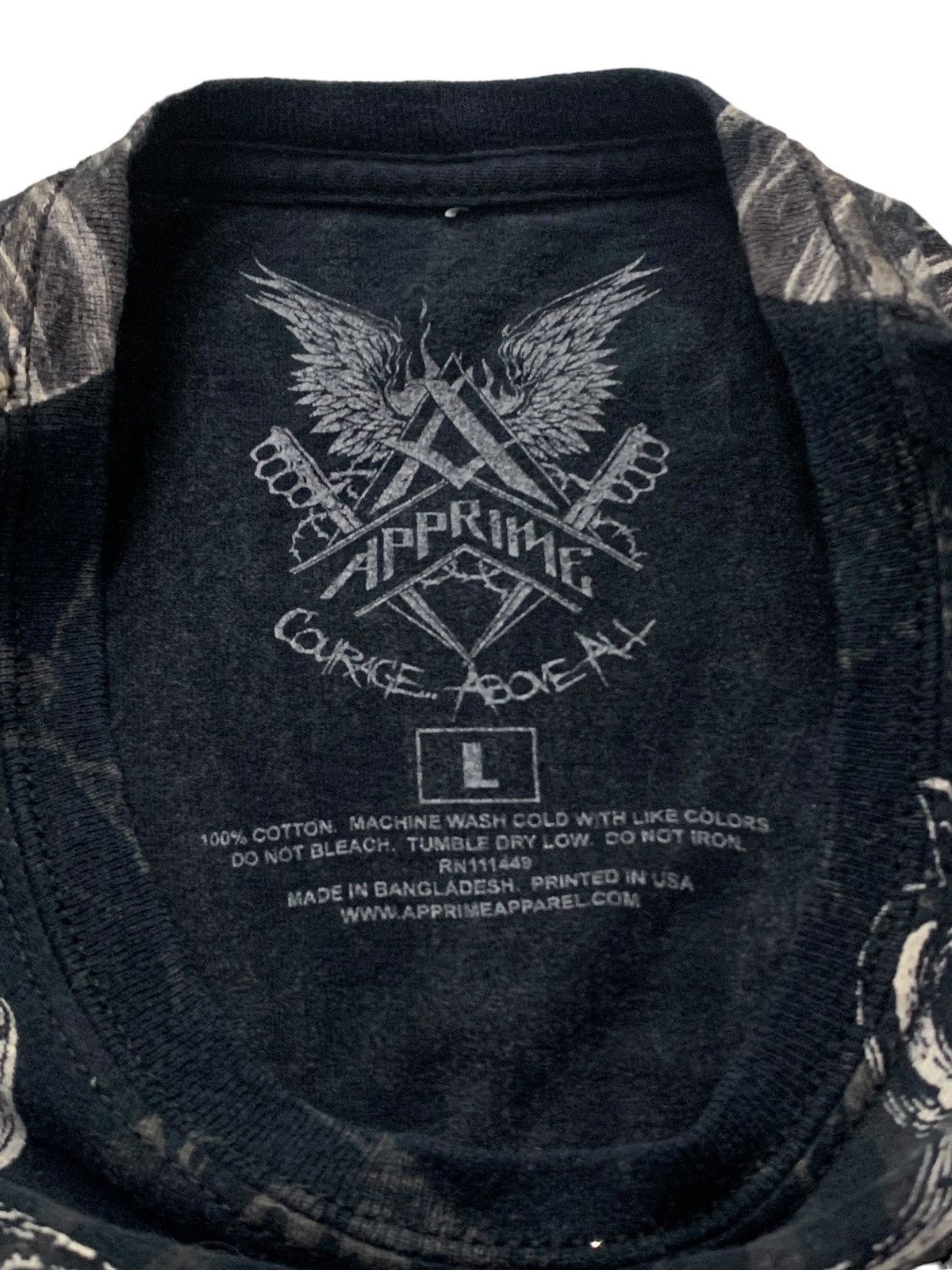 Affliction × Hysteric Glamour × If Six Was Nine Apprime Crazy Goth Poems Affliction style Y2k Tshirt Size US L / EU 52-54 / 3 - 14 Thumbnail