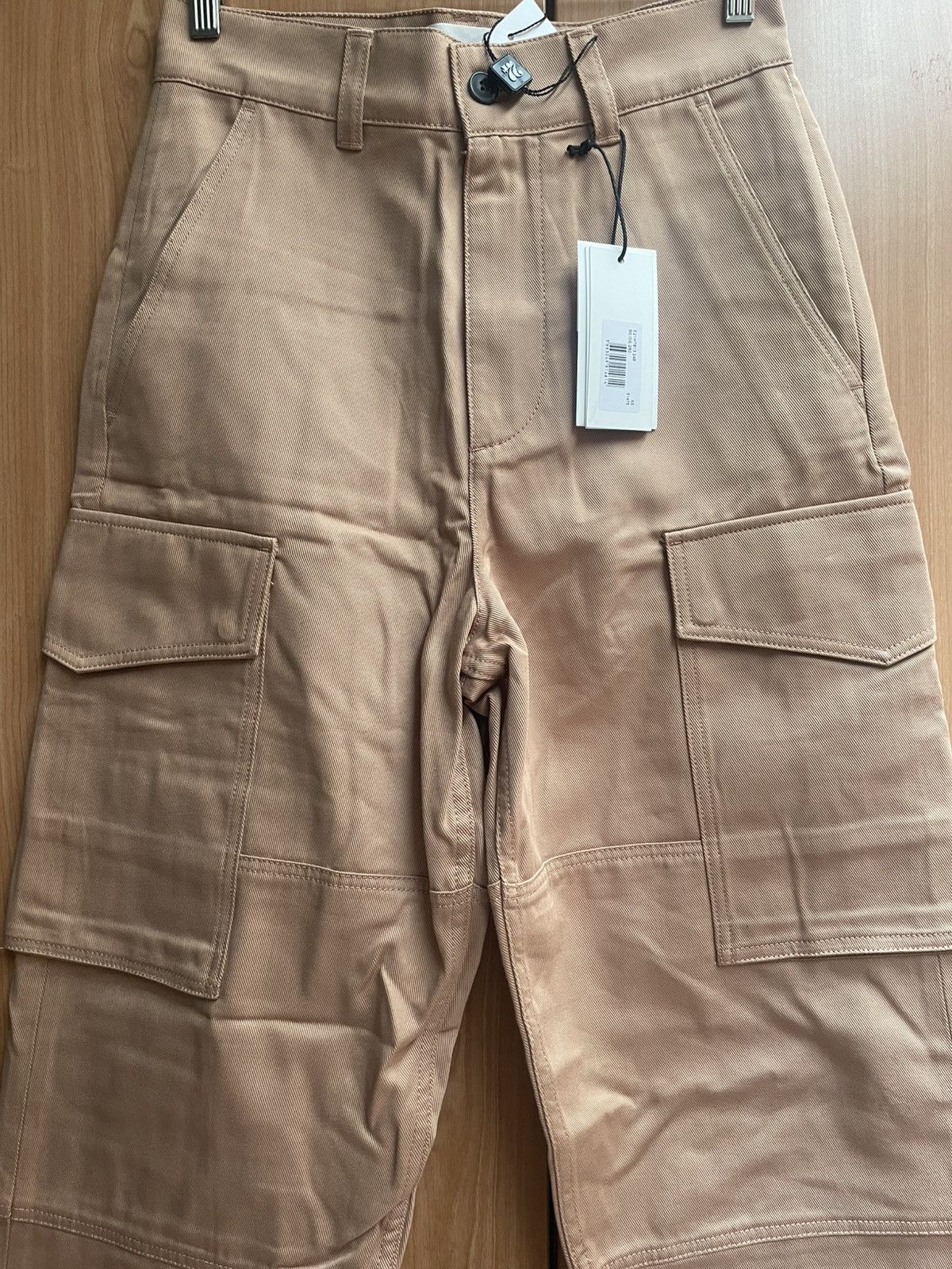 AMI AMI Beige Cargo Pants Size XS Size US 30 / EU 46 - 2 Thumbnail