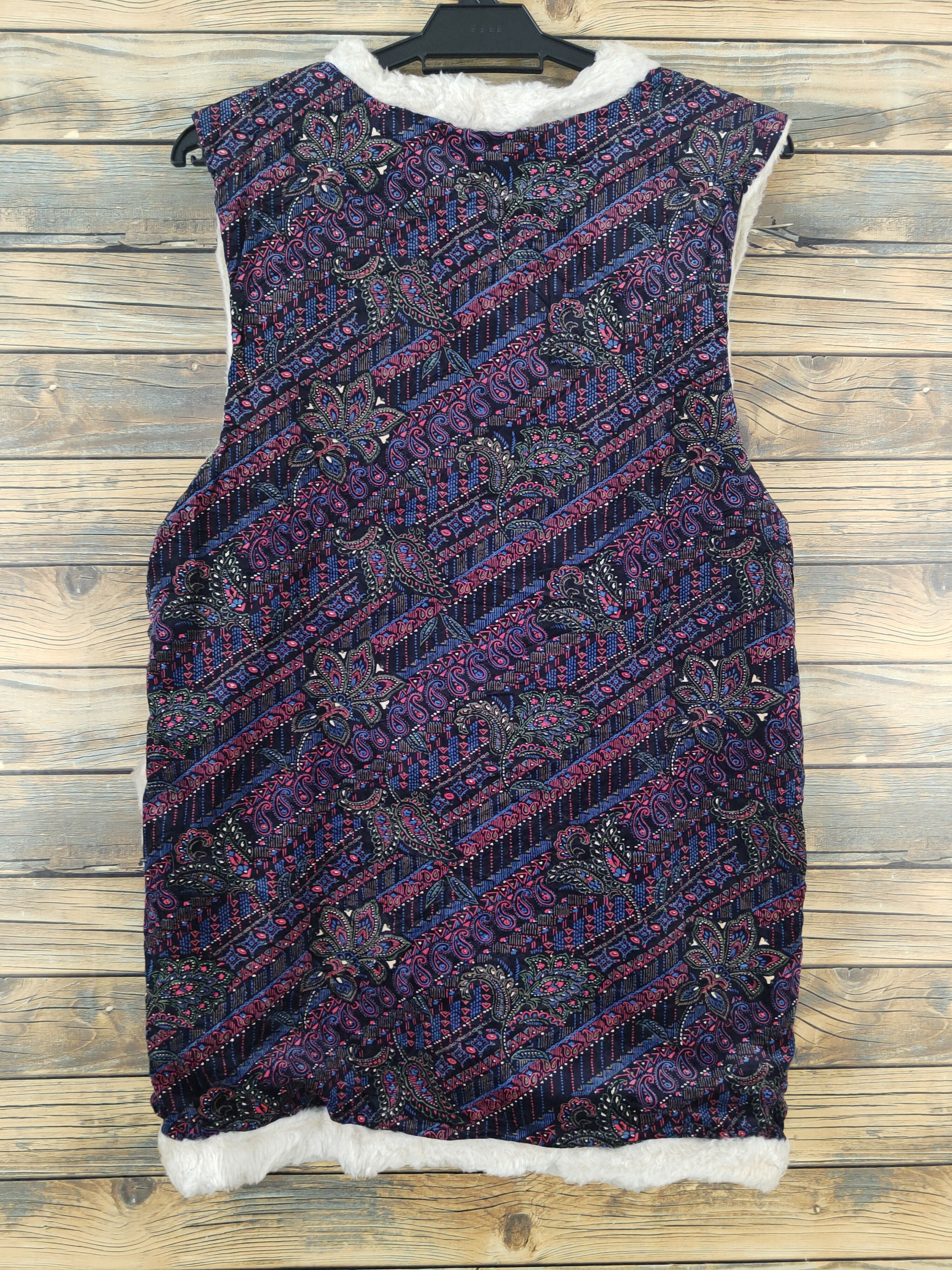 New Look × Vintage Rare & Vintage item by New Look Navy Fur Mohair Vests Size S / US 4 / IT 40 - 7 Thumbnail