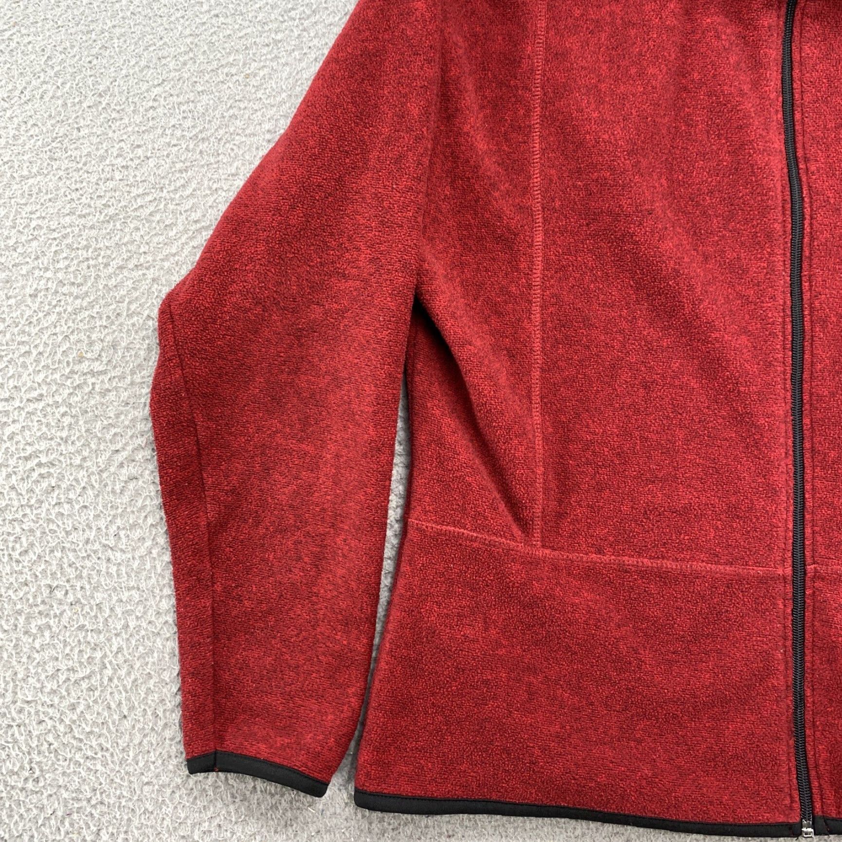 Vintage VINTAGE Alps Women’s Red Fleece Full Zip Jacket XL Size Outdoor 90s Pockets Collared Size XL / US 12-14 / IT 48-50 - 3 Thumbnail