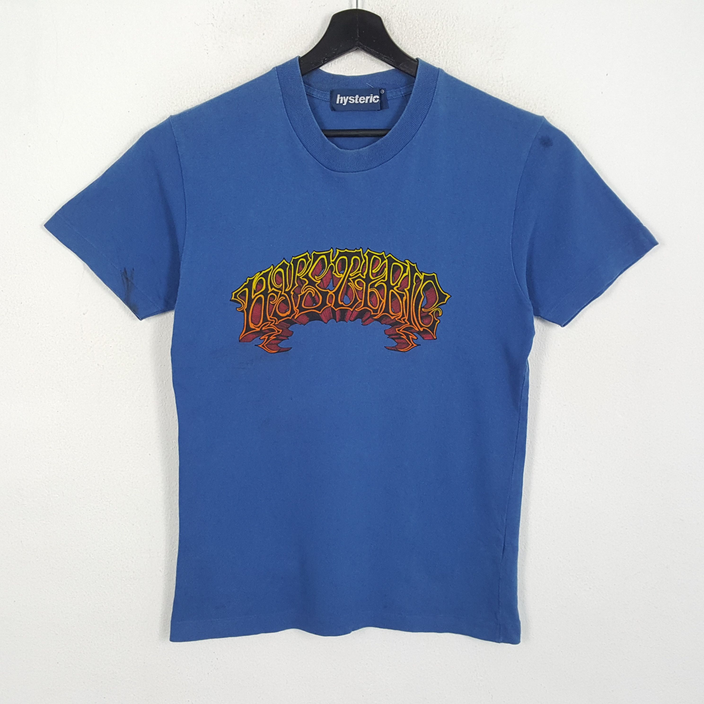 Hysteric Glamour × Japanese Brand × Vintage HYSTERIC GLAMOUR Center Rare Design Vintage Tshirt Size US S / EU 44-46 / 1 - 1 Thumbnail