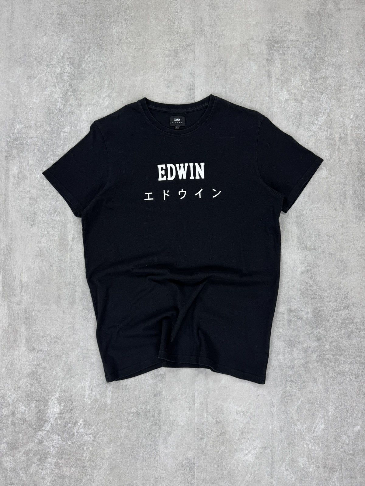 Edwin Edwin Black T-shirt Mens size S Size US S / EU 44-46 / 1 - 1 Thumbnail
