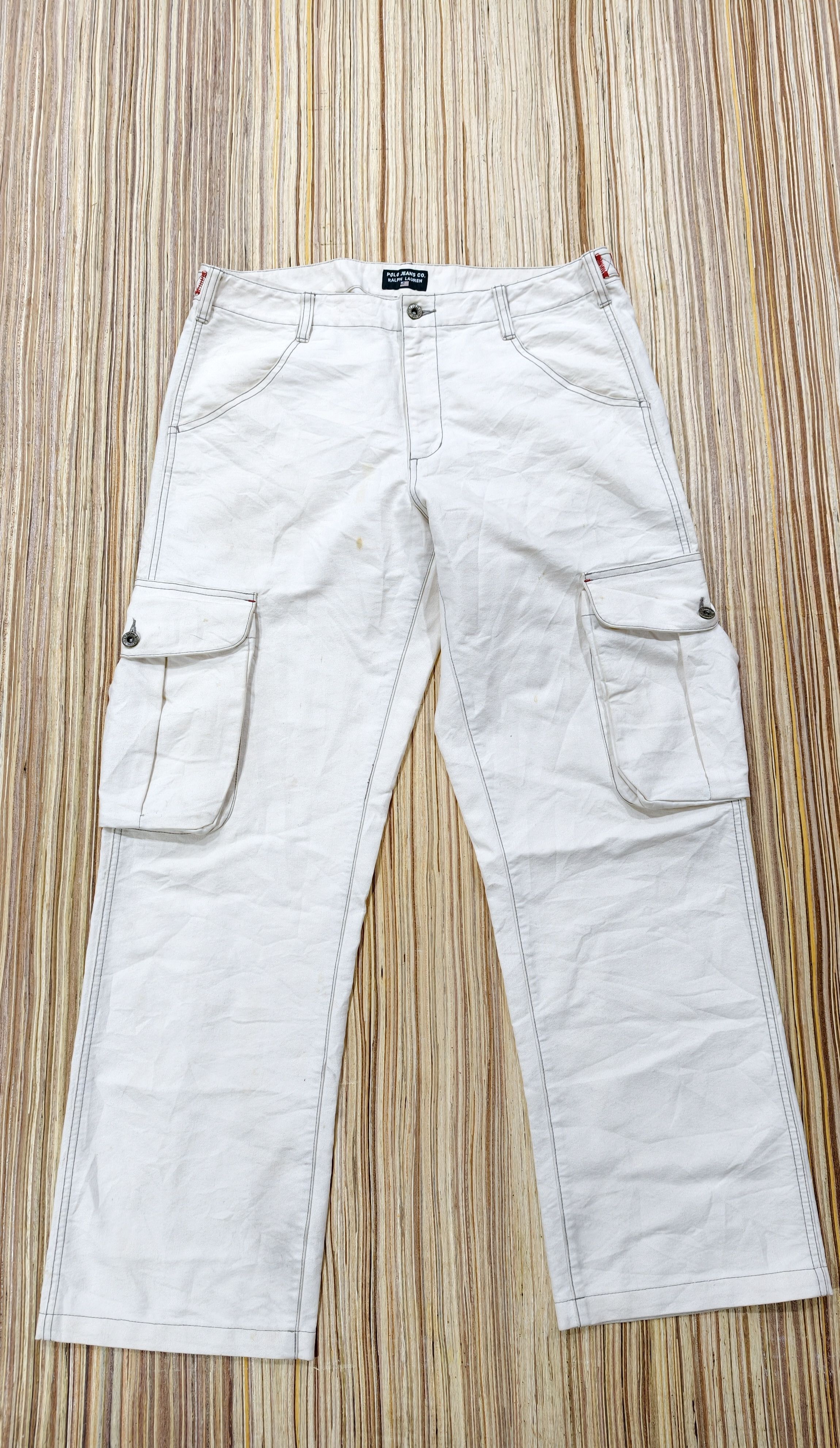 authentic polo ralph lauren baggy cargo pants