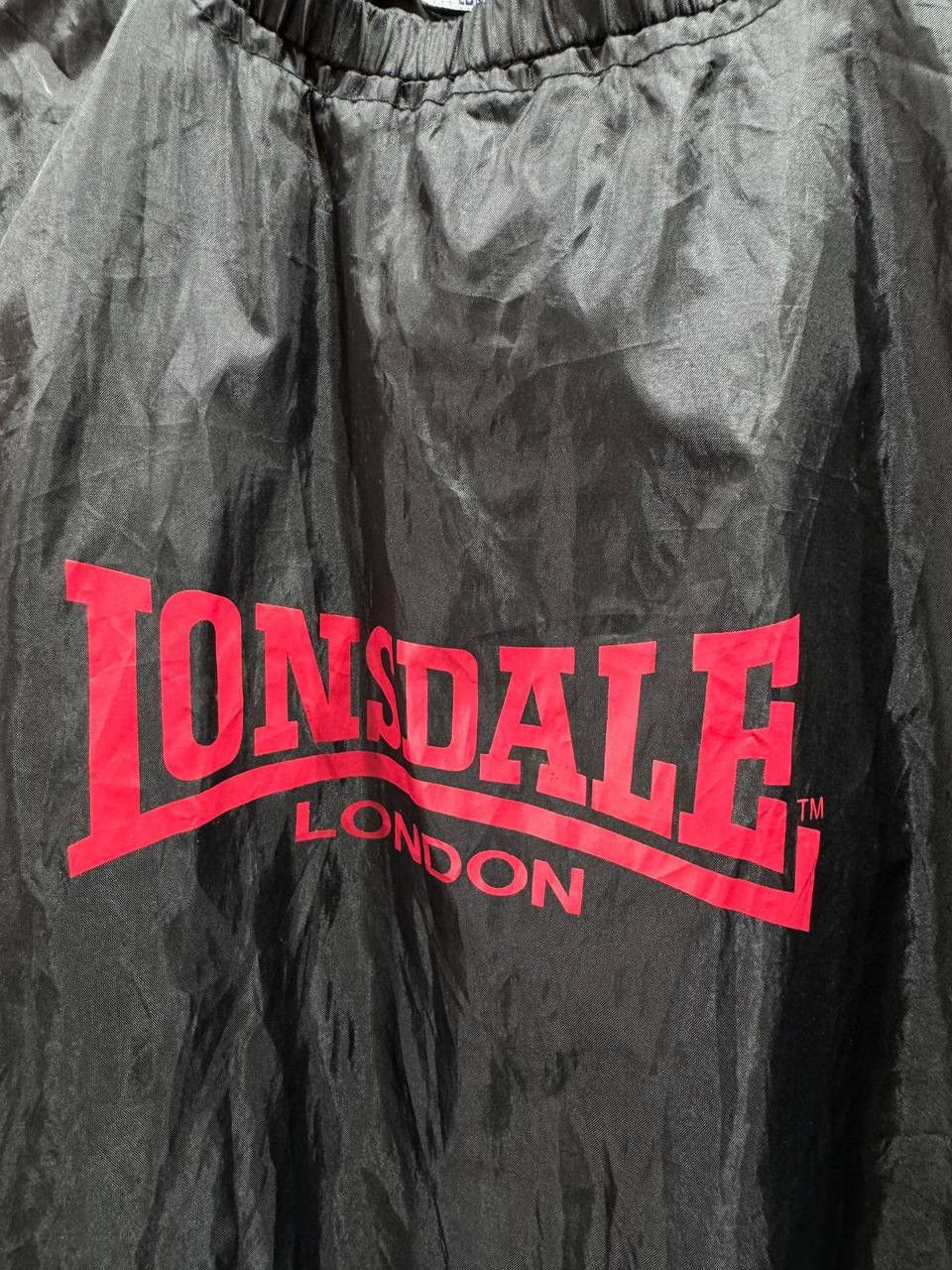 Lonsdale × Vintage Vintage Lonsdale Jacket Mens Large Black Boxing Sweatshirt Size US M / EU 48-50 / 2 - 2 Thumbnail