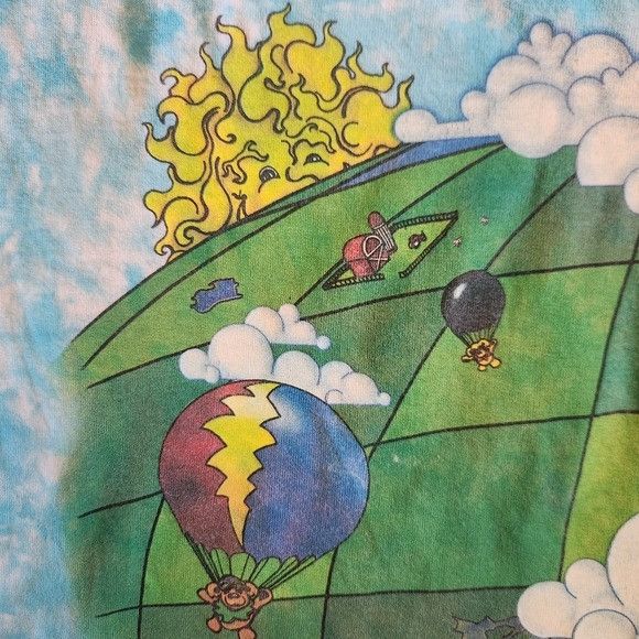 Liquid Blue Vintage 93 Grateful Dead Greg Genrich Songs To Fill The Air Size US XL / EU 56 / 4 - 6 Thumbnail