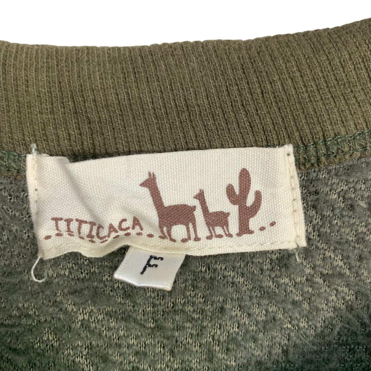 Japanese Brand Vintage Titicaca Fleece Sweatshirt Sweater Crewneck Size US M / EU 48-50 / 2 - 8 Thumbnail