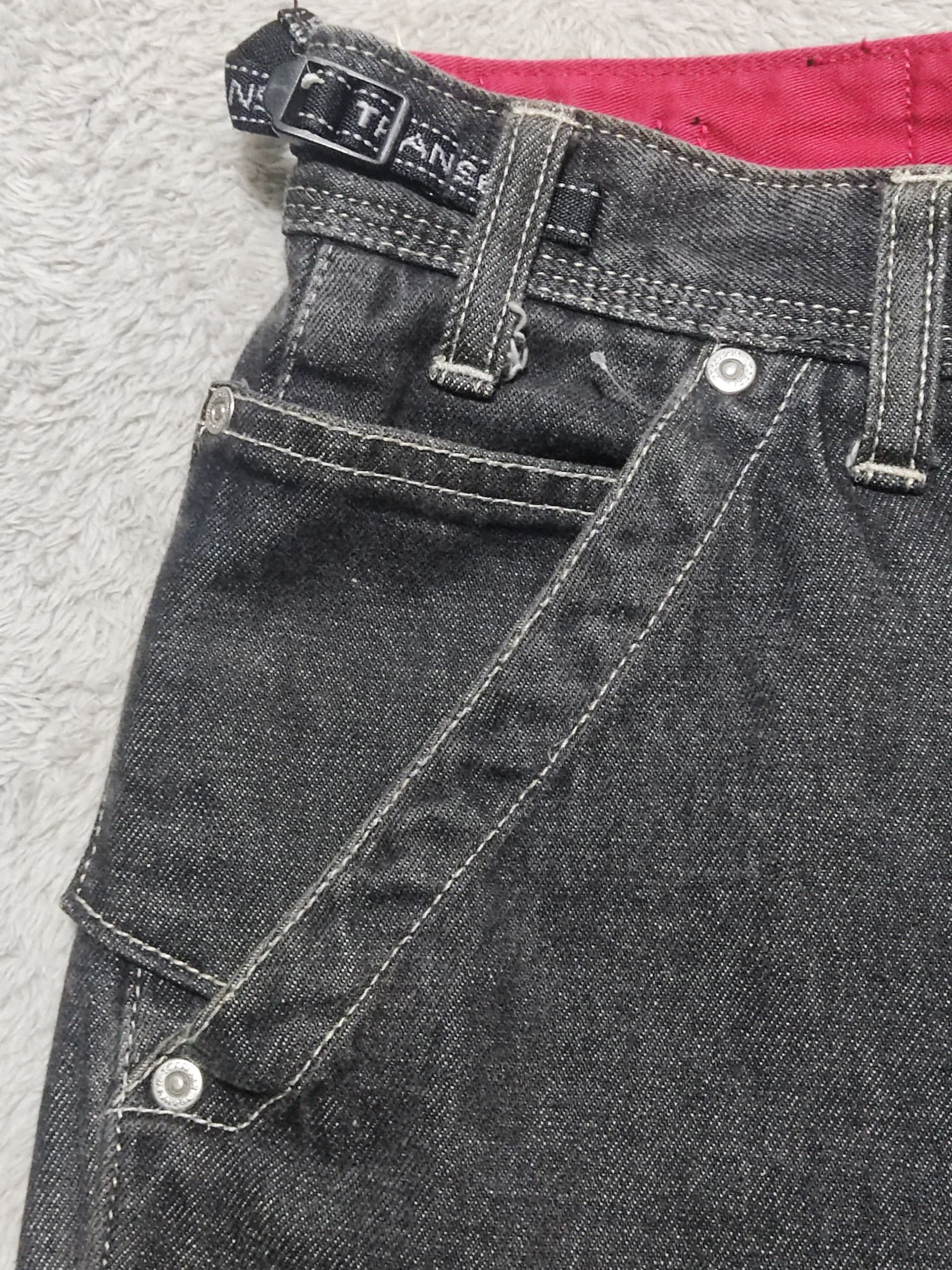 Japanese Brand 2000s Vintage Transer Hip Hop Culture Jnco Baggy Jeans Size US 34 / EU 50 - 5 Thumbnail