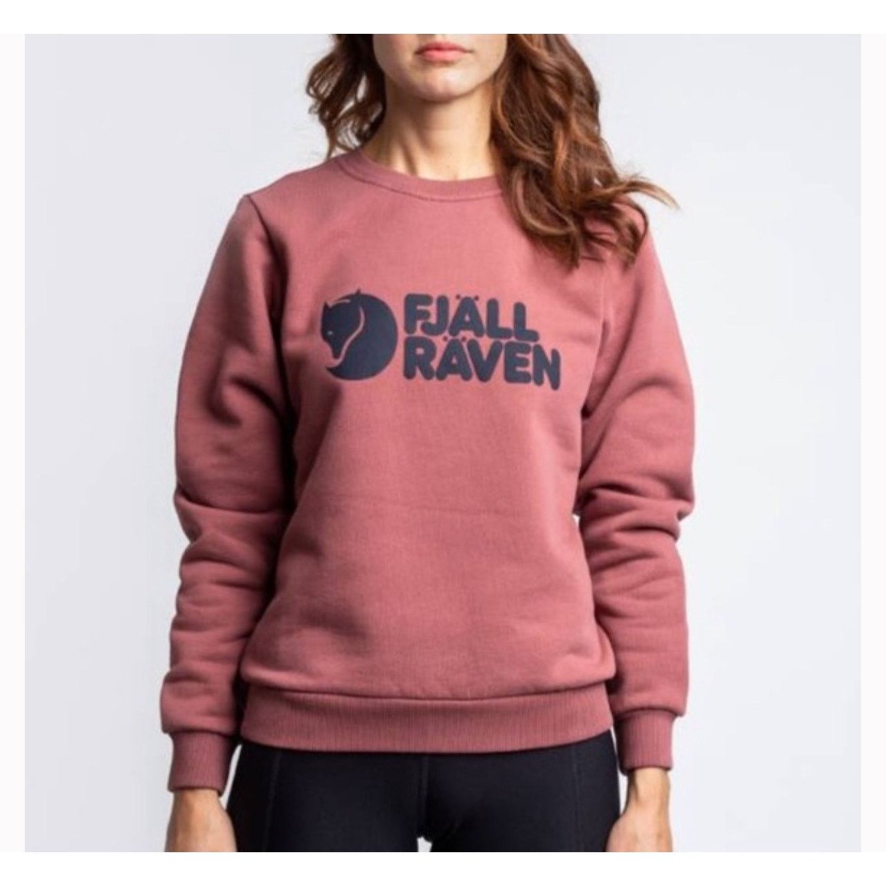 Fjallraven Fjallraven Mesa Mauve Pink Logo Cotton Crewneck Women's XS Size XS / US 0-2 / IT 36-38 - 1 Thumbnail