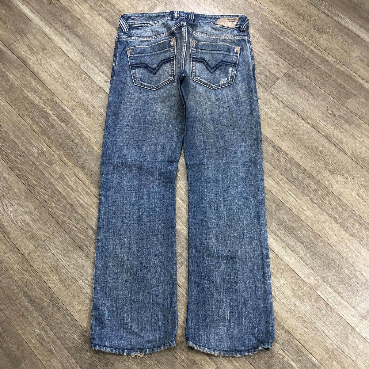 Diesel 2000s Diesel Industry Trouleg Faded Jeans Size US 32 / EU 48 - 20 Thumbnail