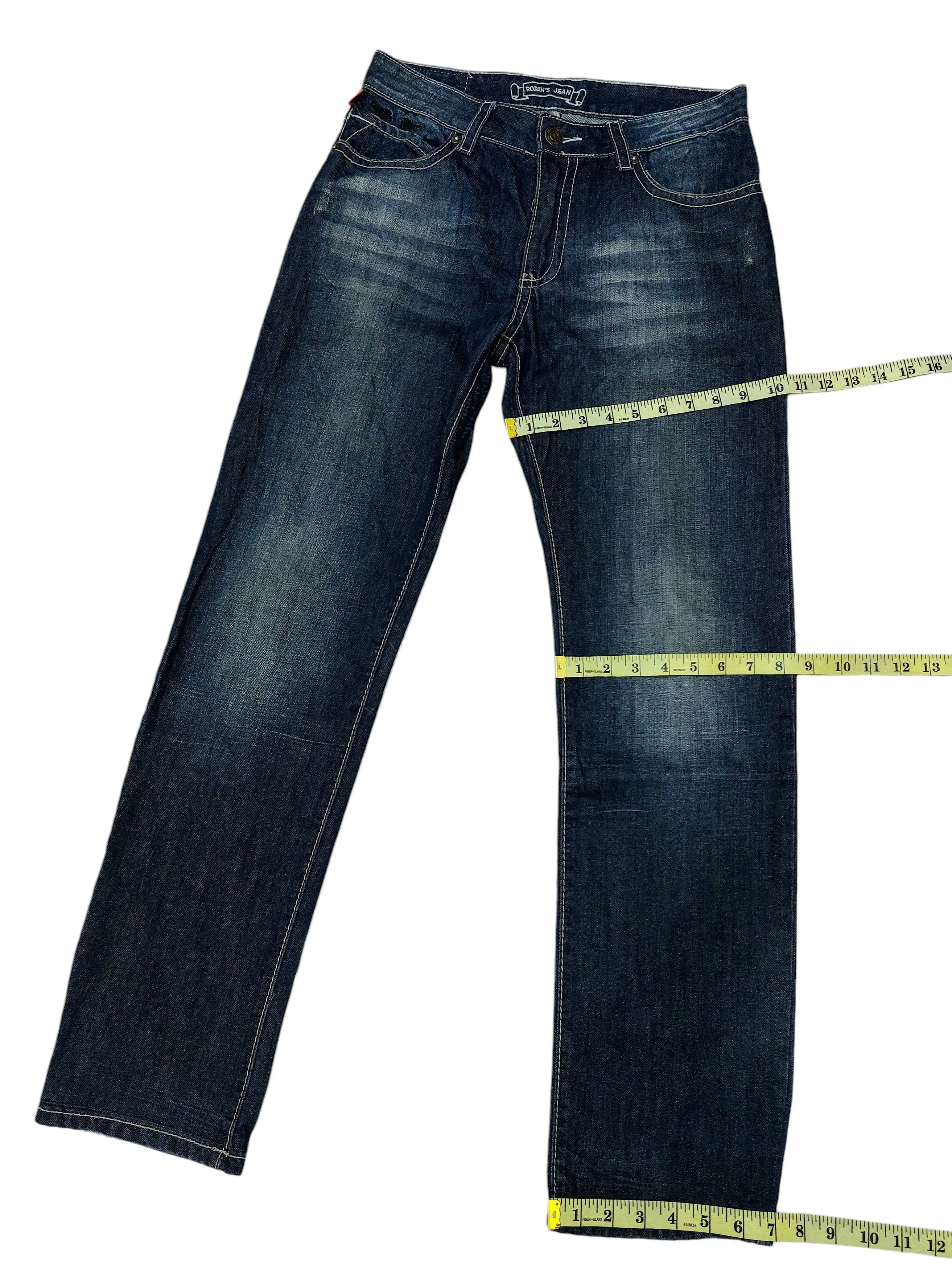 Robins Jeans Robins Jeans Studded Style Vintage Denim Size US 34 / EU 50 - 18 Thumbnail