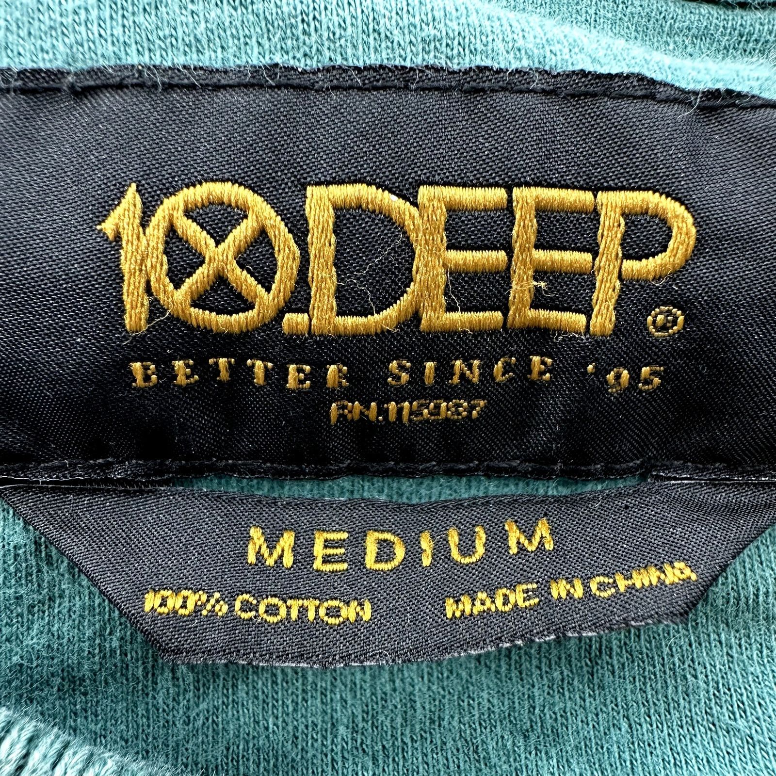 10 Deep 10 Deep Sweatshirt Crew Neck Pullover Pockets World Map M Size US M / EU 48-50 / 2 - 4 Thumbnail